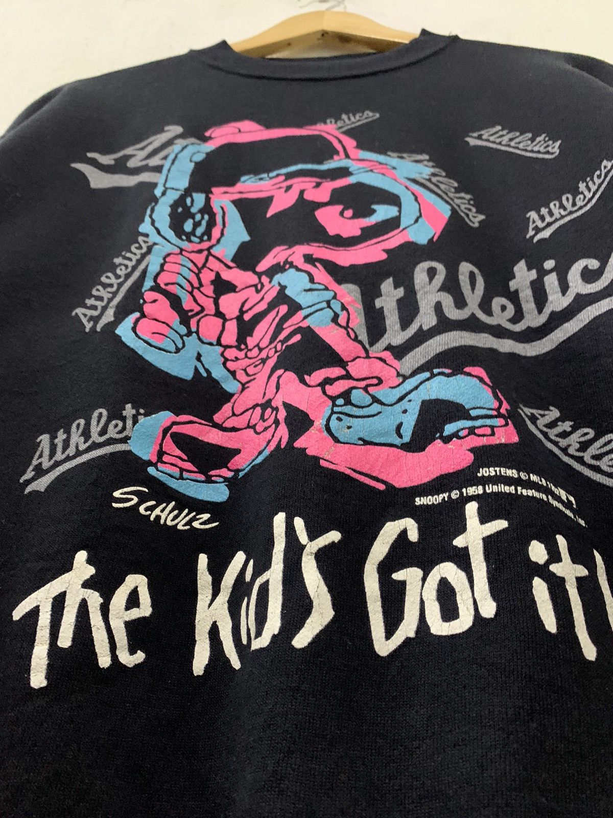Vintage Vintage Artex Snoopy Athletics “ The Kid’s Got It” Size US L / EU 52-54 / 3 - 7 Thumbnail
