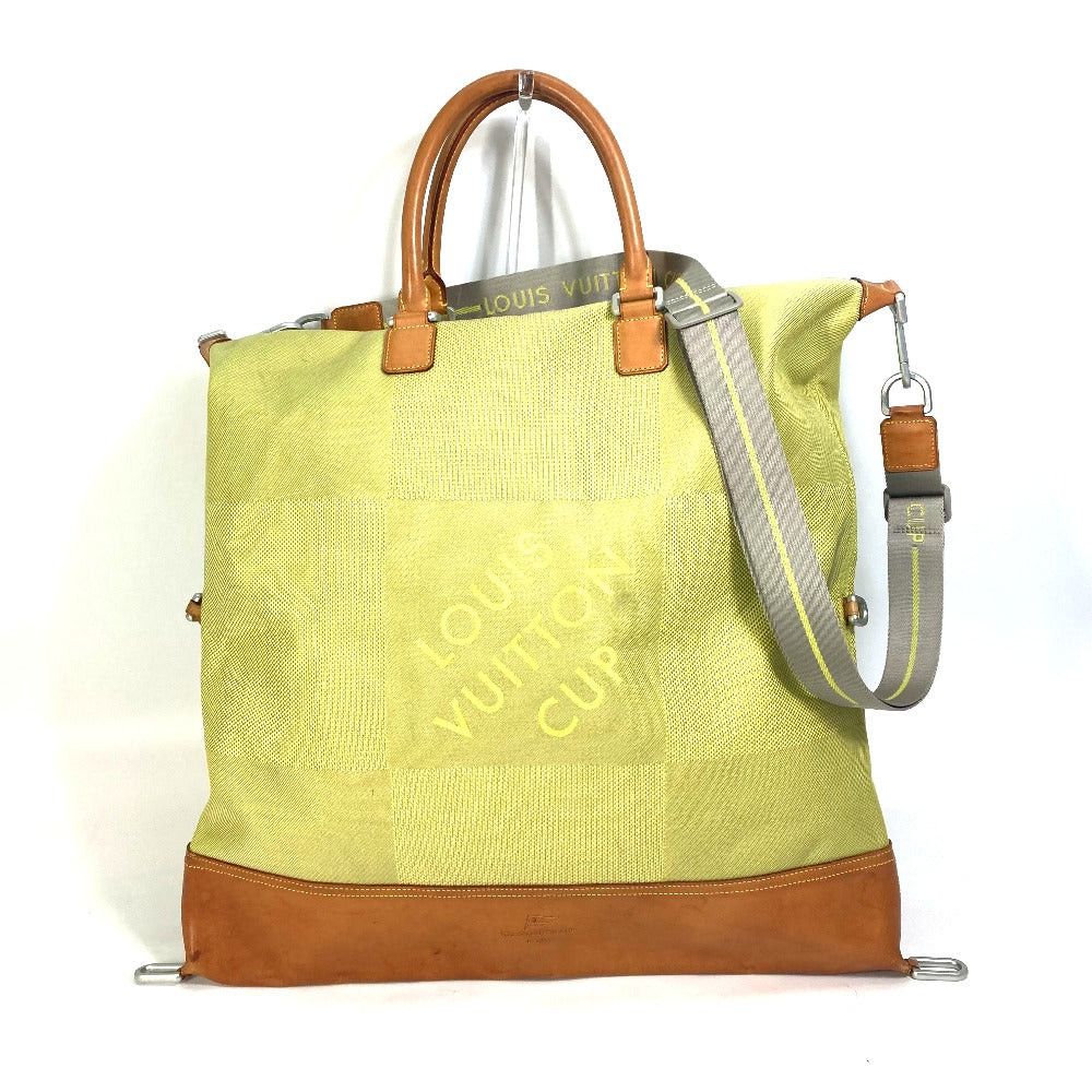 Louis Vuitton Louis Vuitton M80633 Damiergian Lvcup American Cube Double Briefcase Handbag Shoulder Bag Canvas/Leather Men Size ONE SIZE - 1 Thumbnail