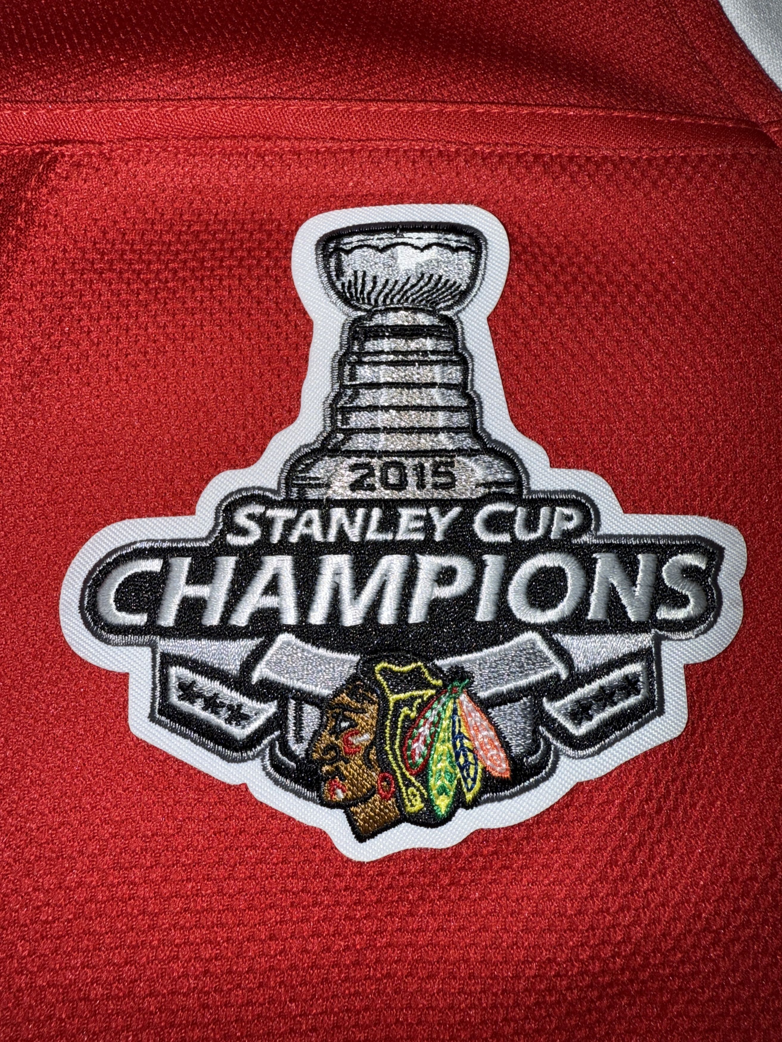 NHL × Reebok Duncan Keith 2015 Stanley Cup Champion Jersey Size US L / EU 52-54 / 3 - 5 Thumbnail