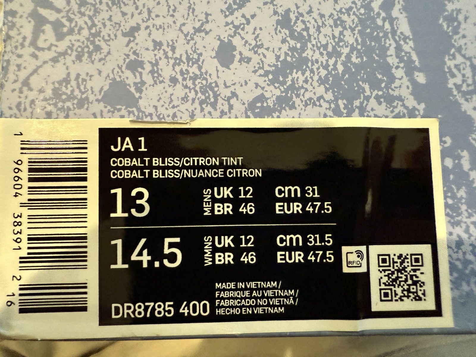 Nike Nike JA 1 shoes size 13 Cobalt bliss/citron tint Size US 13 / EU 46 - 10 Thumbnail