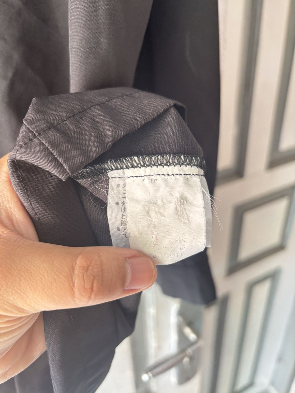 Comme des Garcons Homme Vintage 1990 Comme Des Garcons Black Shirts Size US M / EU 48-50 / 2 - 5 Thumbnail