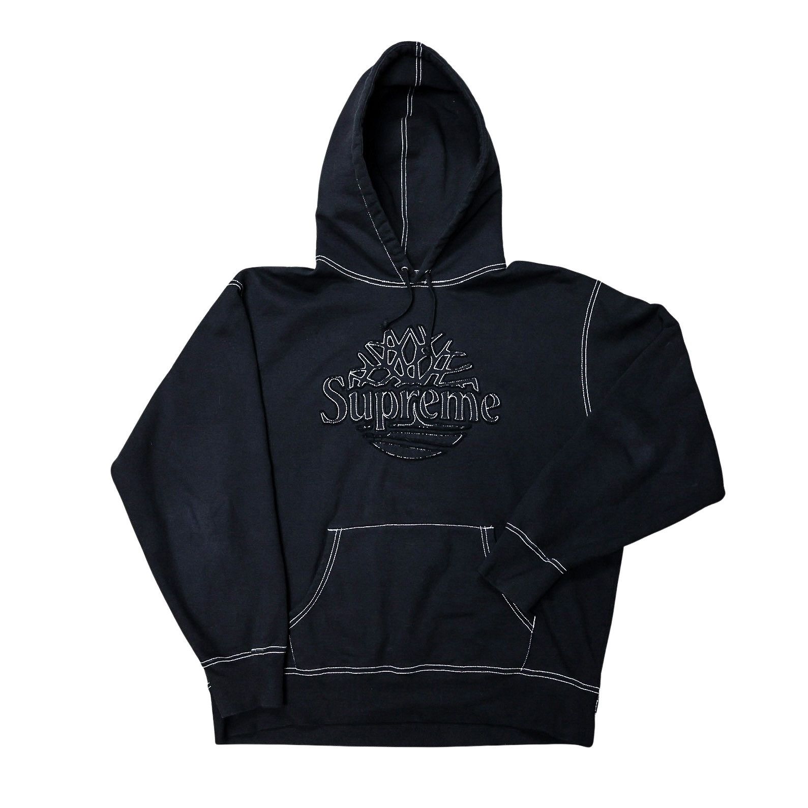 Supreme × Timberland Supreme Timberland Hooded Sweatshirt Hoodie Size US L / EU 52-54 / 3 - 7 Thumbnail