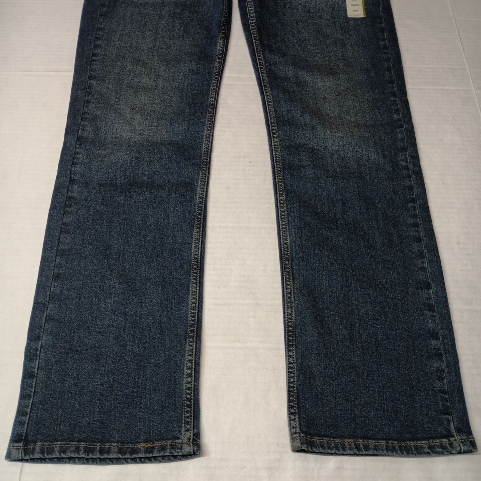 Levi's Signature By Levi Straight Jeans Men's 34x34 Blue Denim Flex Size US 34 / EU 50 - 3 Thumbnail