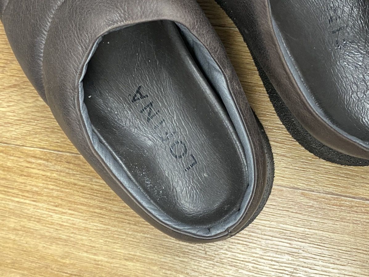 Designer × Other Lofina Brown Leather Avantgarde Platform Puff Sliders Size US 8 / IT 38 - 7 Thumbnail