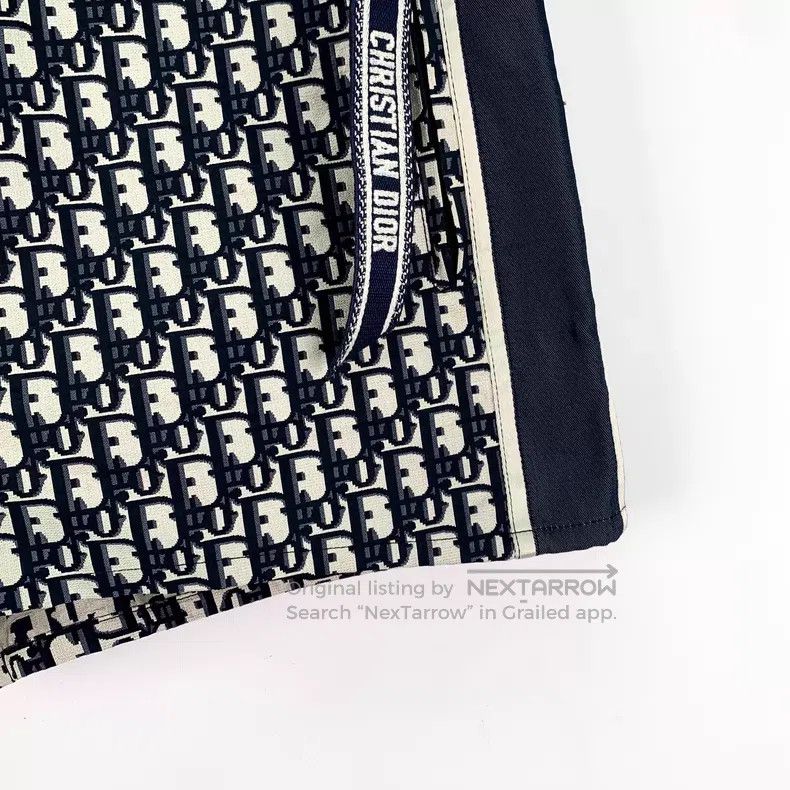 Dior Dior Colour-blocking logo jacquad full-print casual shorts Size 26" / US 2 / IT 38 - 5 Thumbnail