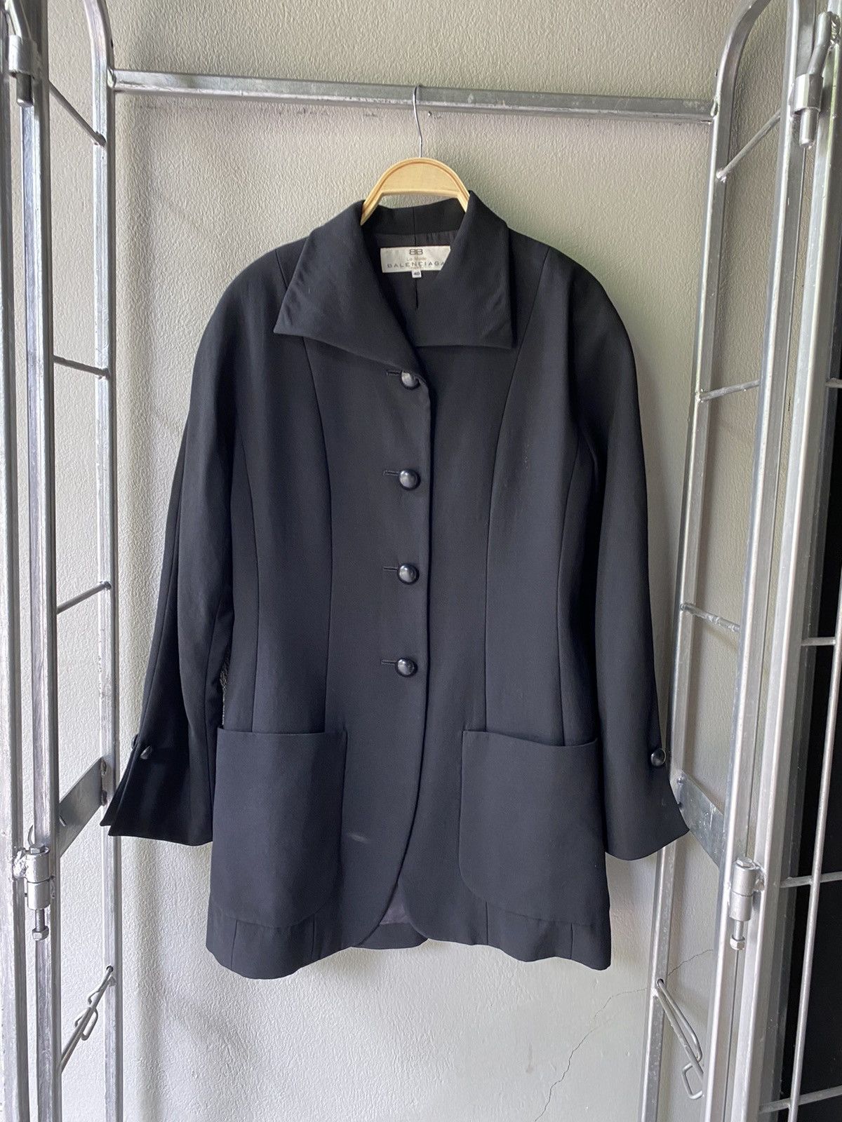 Balenciaga Balenciaga vintage black jacket Size ONE SIZE - 1 Thumbnail
