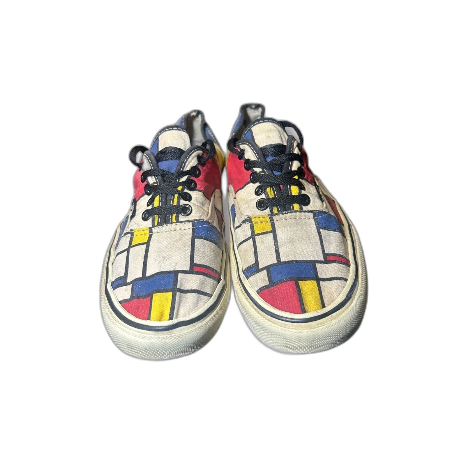 Vans Vans Custom Piet Mondrian Authentic Size Mens 11.5 Size US 11.5 / EU 44-45 - 2 Thumbnail