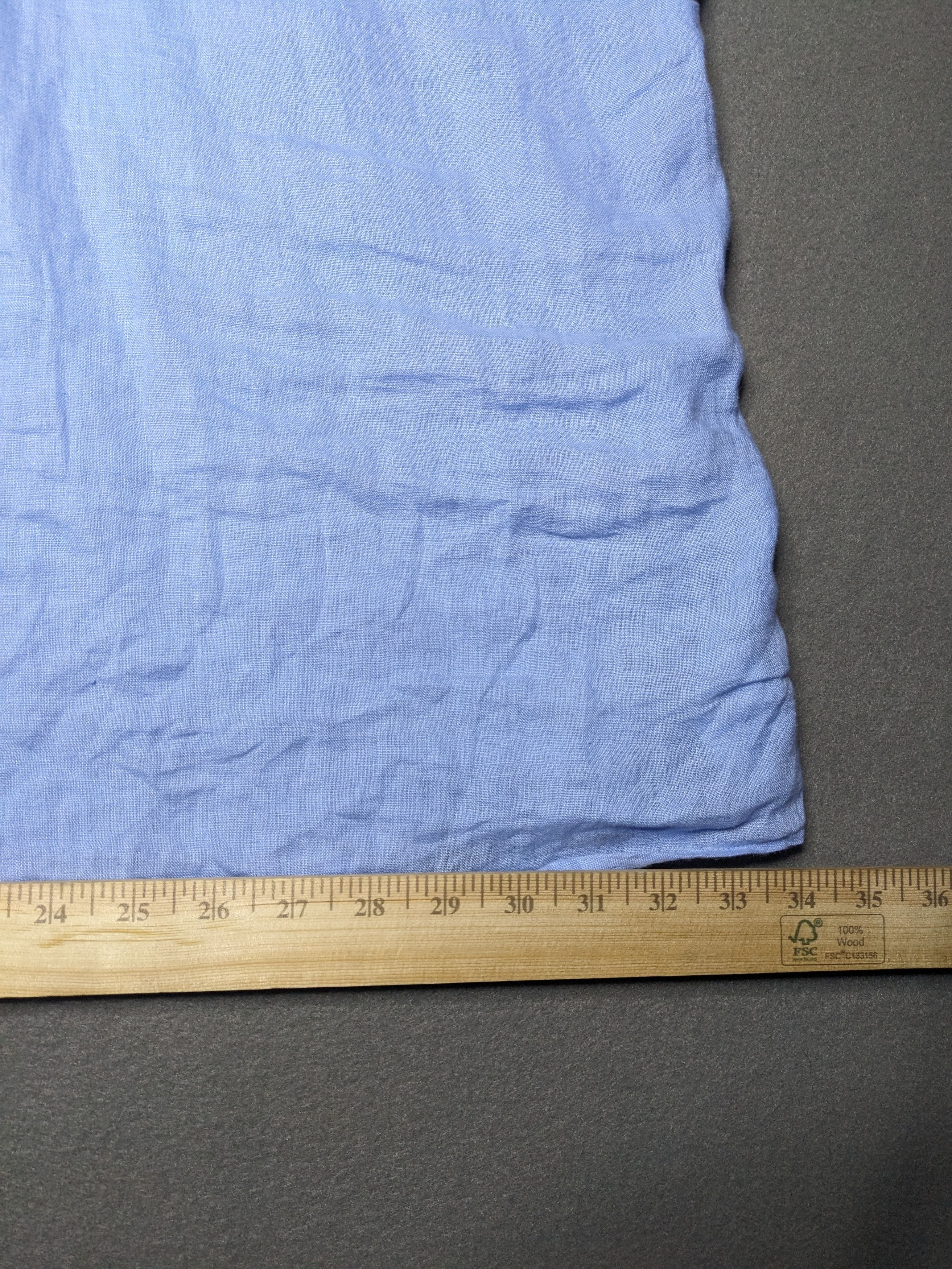 Polo Ralph Lauren Polo Ralph Lauren 100% Linen Shirt 4XB Button Down Blue Size US XXL / EU 58 / 5 - 9 Thumbnail
