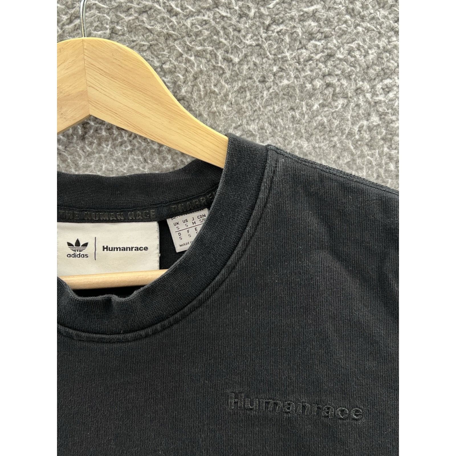 Adidas Adidas Human Race T-Shirt Black Pharrell Williams Size Small Size US S / EU 44-46 / 1 - 3 Thumbnail