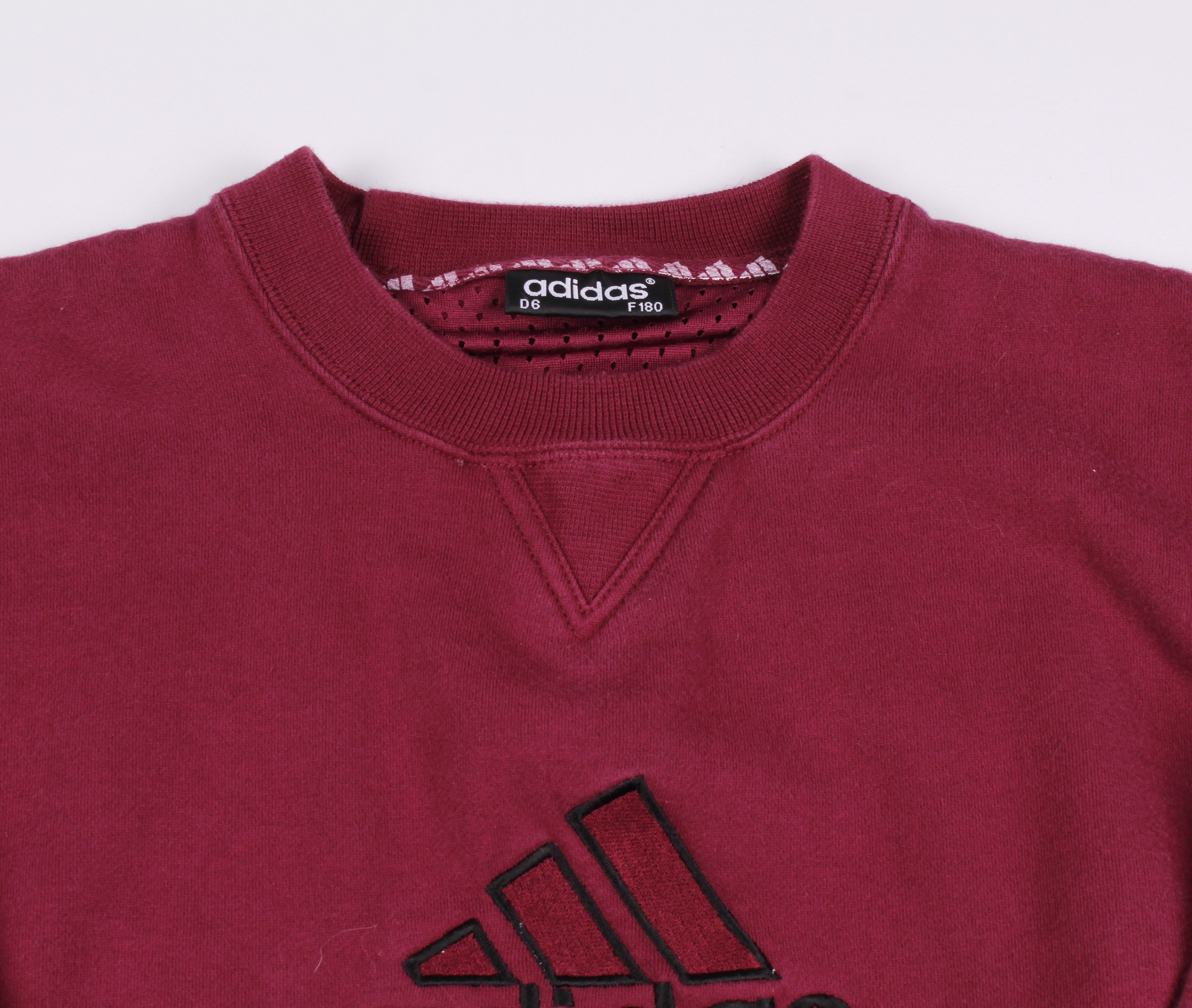 Adidas × Vintage Vintage Adidas 90's Logo Crew Neck Sweatshirt Size US S / EU 44-46 / 1 - 2 Thumbnail