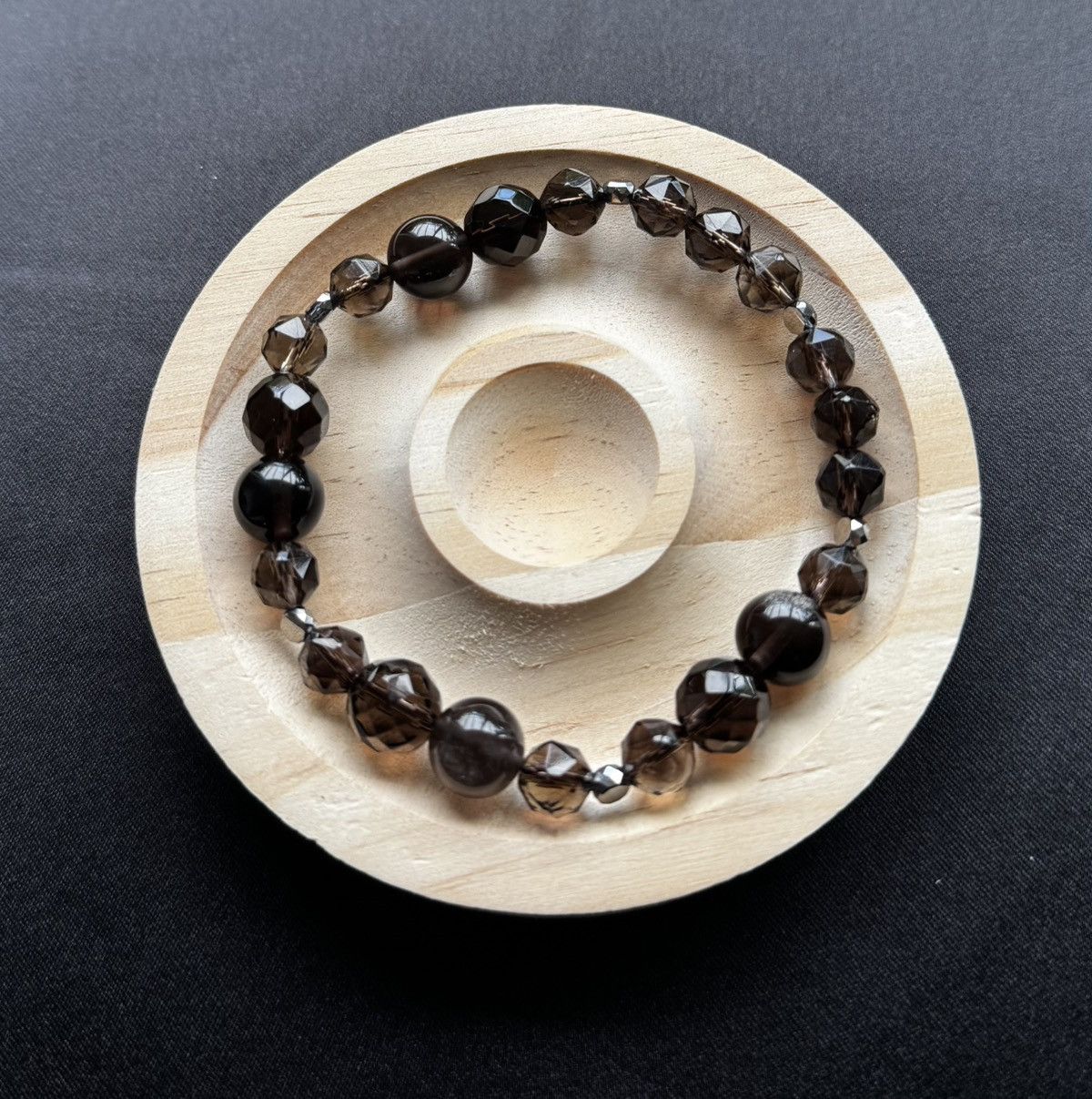Handmade Smokey Quartz Bracelet Size ONE SIZE - 2 Thumbnail