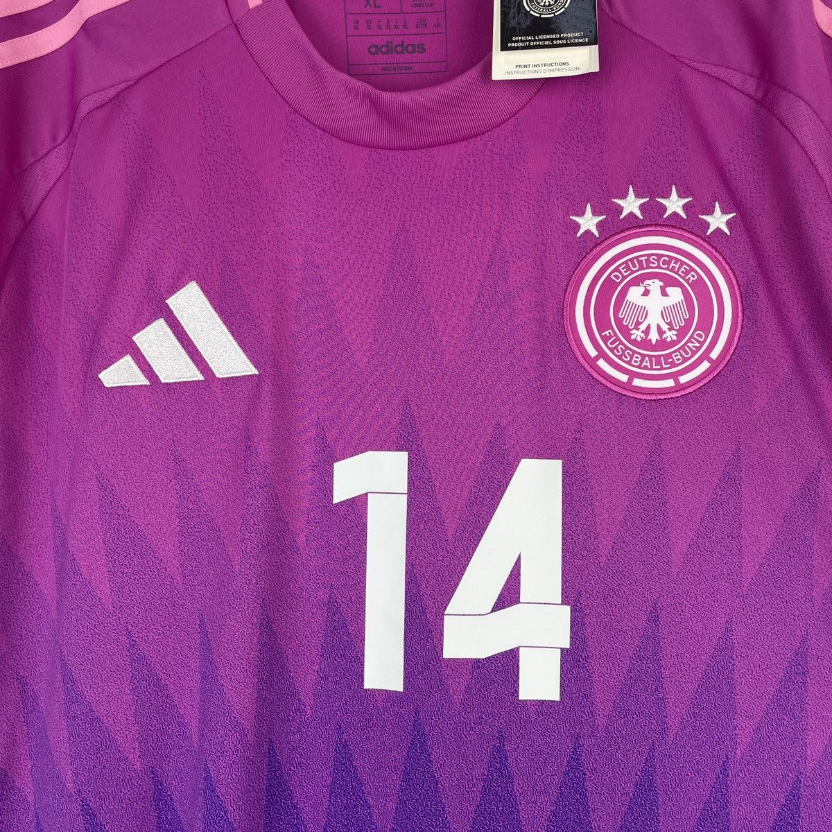 Adidas Germany Maximilian Beier Adidas Pink Jersey Euro 2024 sz XL Size US XL / EU 56 / 4 - 3 Thumbnail