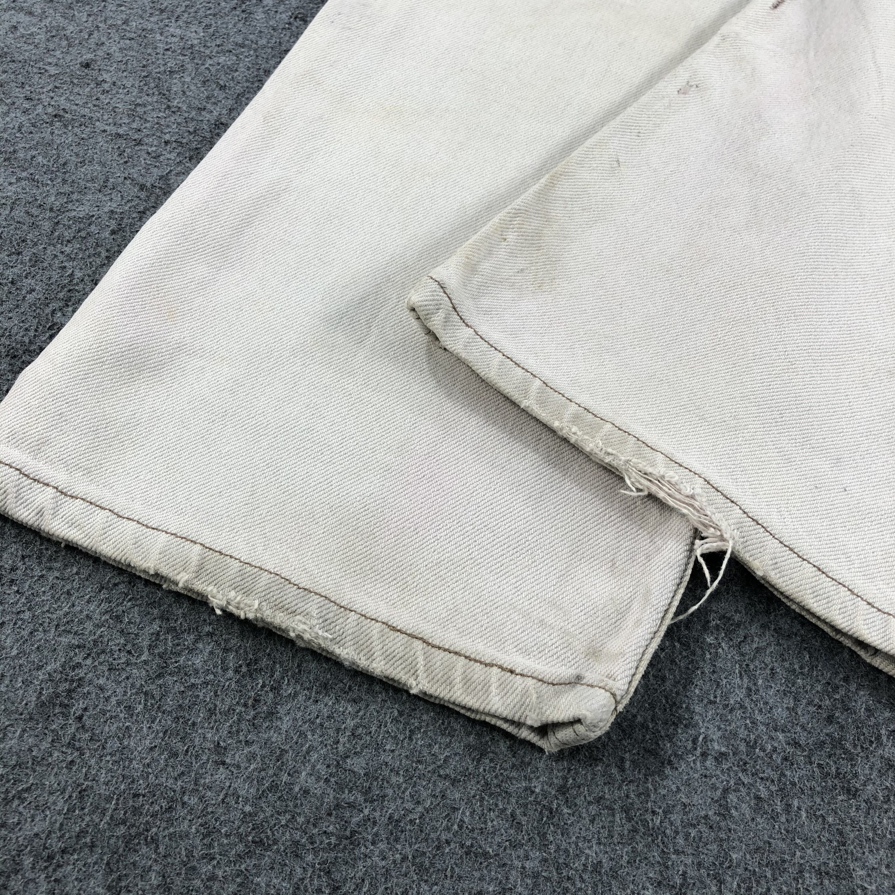 Levi's 90s Vintage Light Wash Levis 501 Jeans-J1551 Size US 34 / EU 50 - 6 Thumbnail