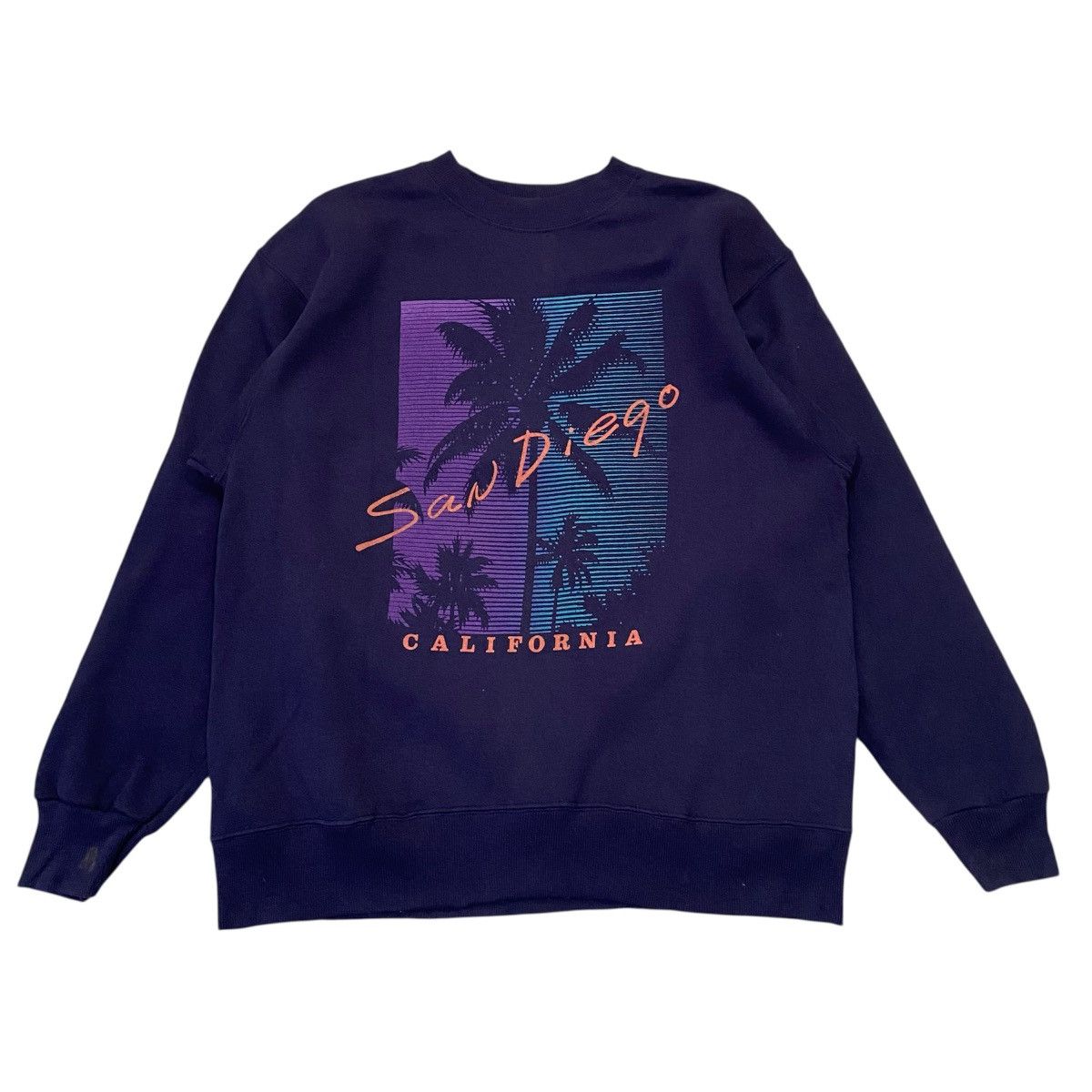 Vintage Vintage 90s San Diego California Sweatshirt Size US L / EU 52-54 / 3 - 1 Thumbnail