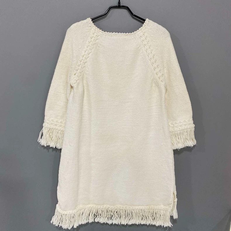 Chanel Chanel Knitted tassel dress 2504-Nextarrow Size XS / US 0-2 / IT 36-38 - 3 Thumbnail