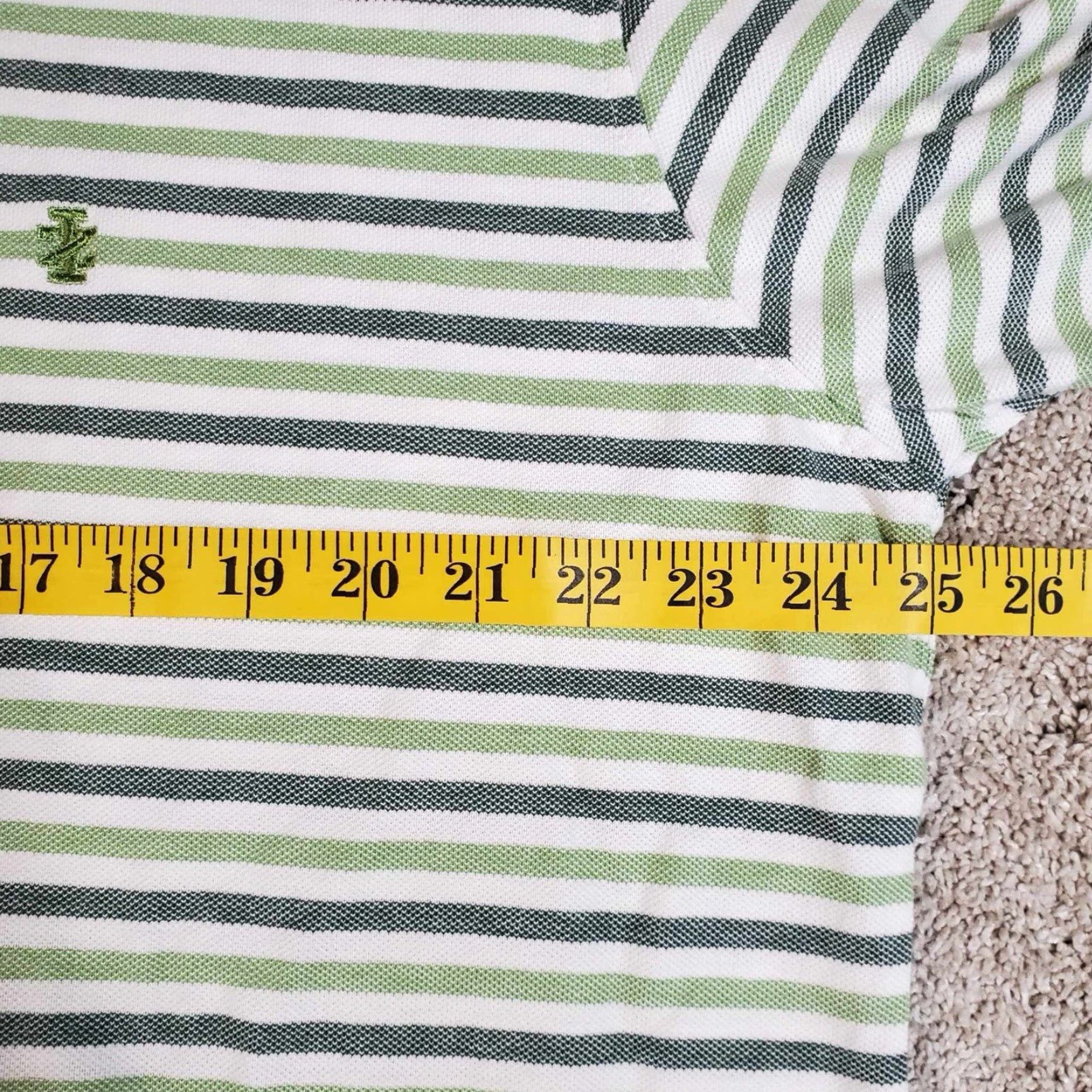Izod IZOD Newport Oxford Polo Shirt Multicolor Striped Short Sleeve 100% Cotton Mens XL NWT MSRP 5 Size US XL / EU 56 / 4 - 5 Thumbnail