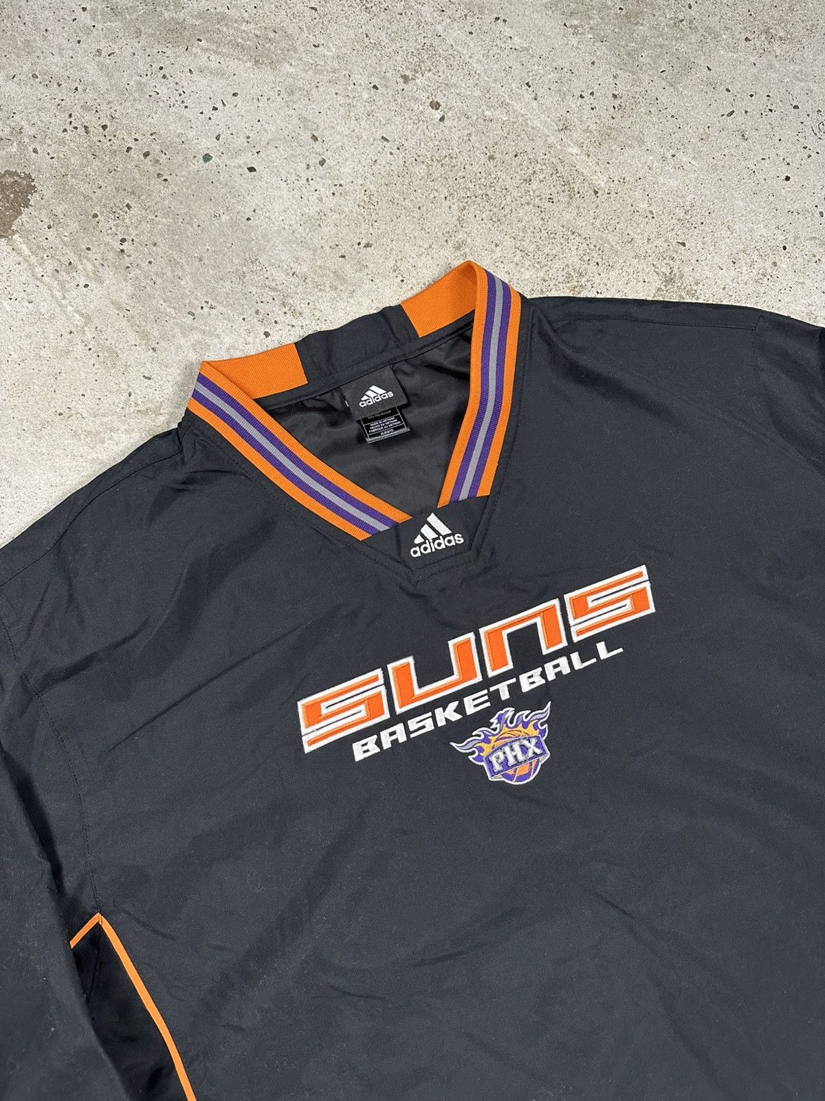 Adidas Vintage Y2K Adidas NBA Phoenix Suns Basketball Track Jacket Size US XL / EU 56 / 4 - 5 Thumbnail