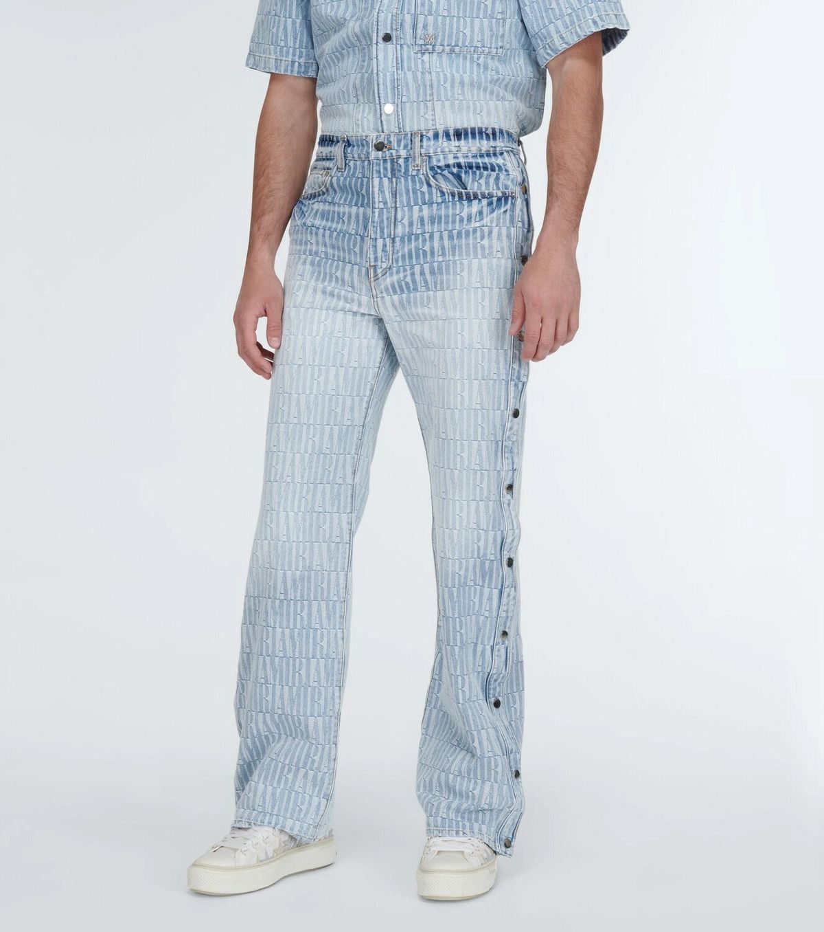 Amiri o1y0525 Denim Pant in Blue Size US 38 / EU 54 - 2 Thumbnail
