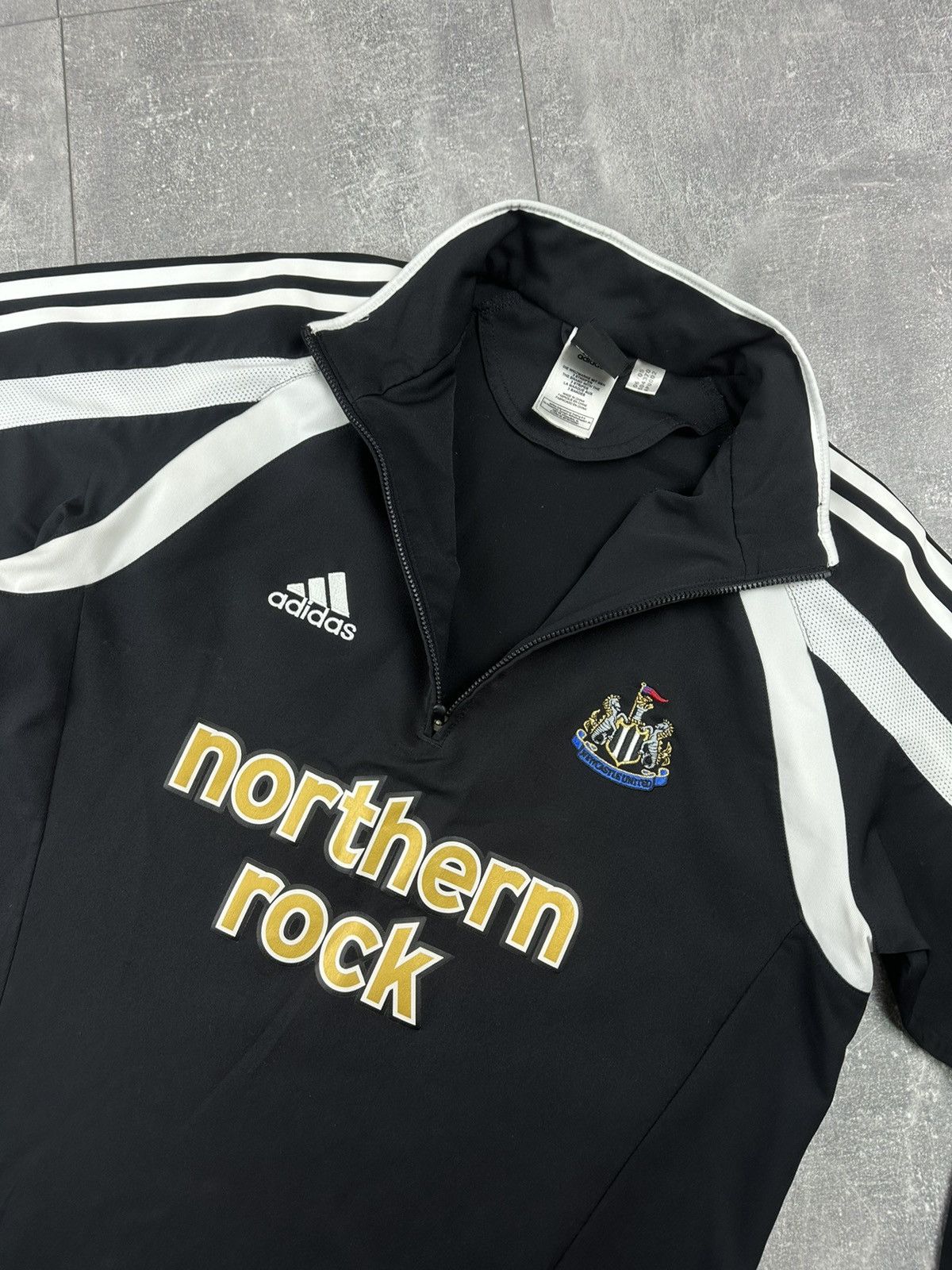 Adidas Adidas New Castle Training 1/2 Zip Up Track-Top Jacket 2005 Size US S / EU 44-46 / 1 - 12 Thumbnail