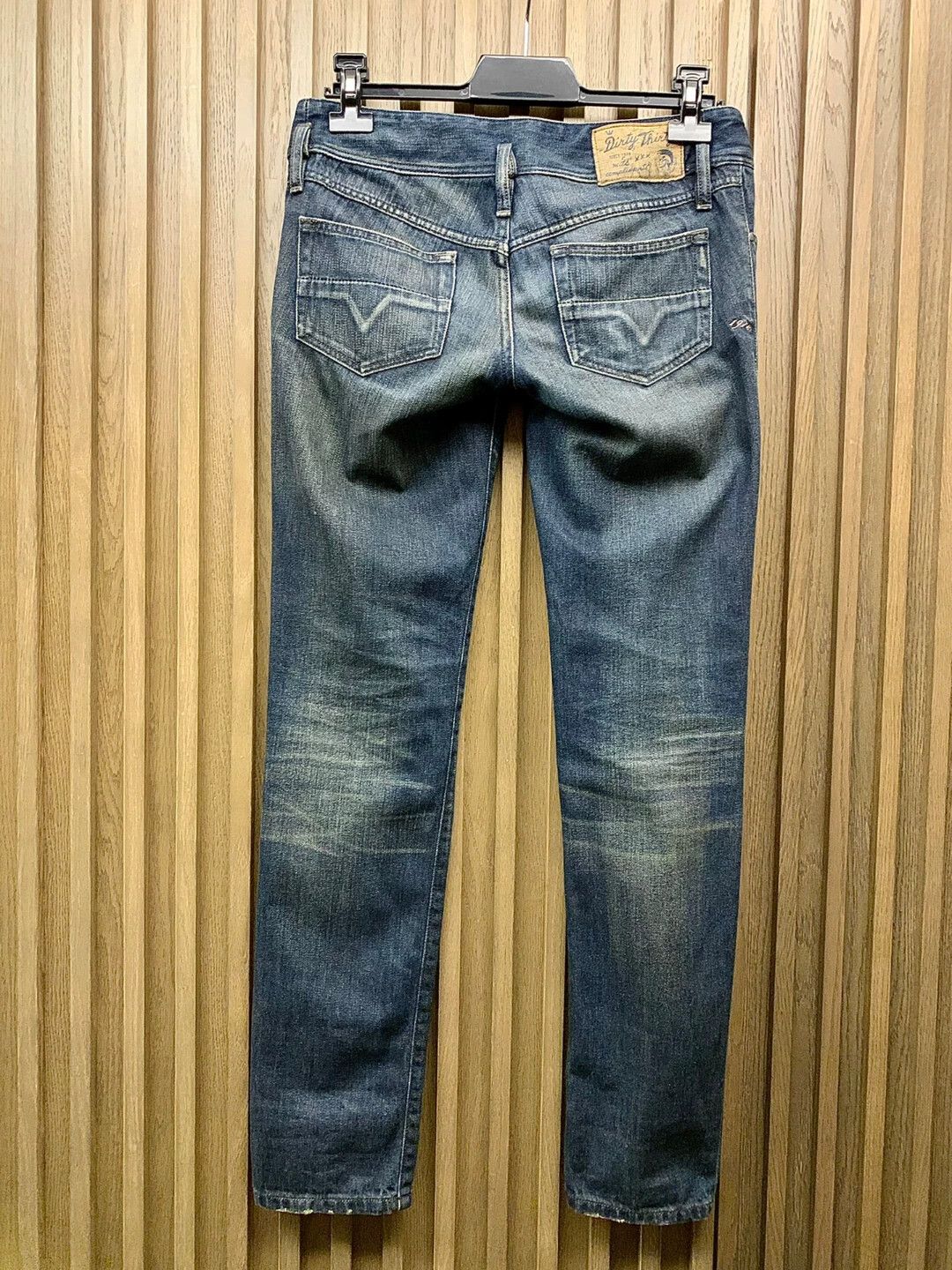 Dior Diesel Dirty Thirty Women's Low-rise 28 Jeans Size 28" / US 6 / IT 42 - 4 Thumbnail