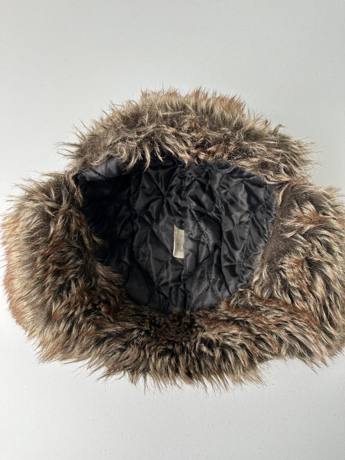Other Vintage Y2k Ushanka Fur Foux Fuzzy Hat Streetwear Size ONE SIZE - 8 Thumbnail