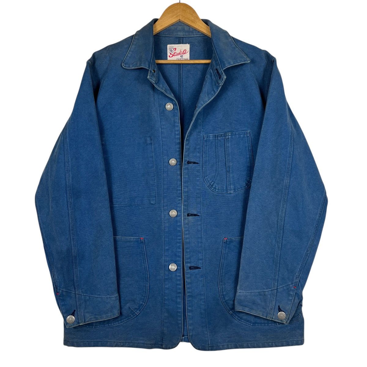 Studio D'Artisan 🔥 VINTAGE STUDIO D ARTISAN DENIM CHORE JACKET MADE IN JAPAN Size US L / EU 52-54 / 3 - 8 Thumbnail