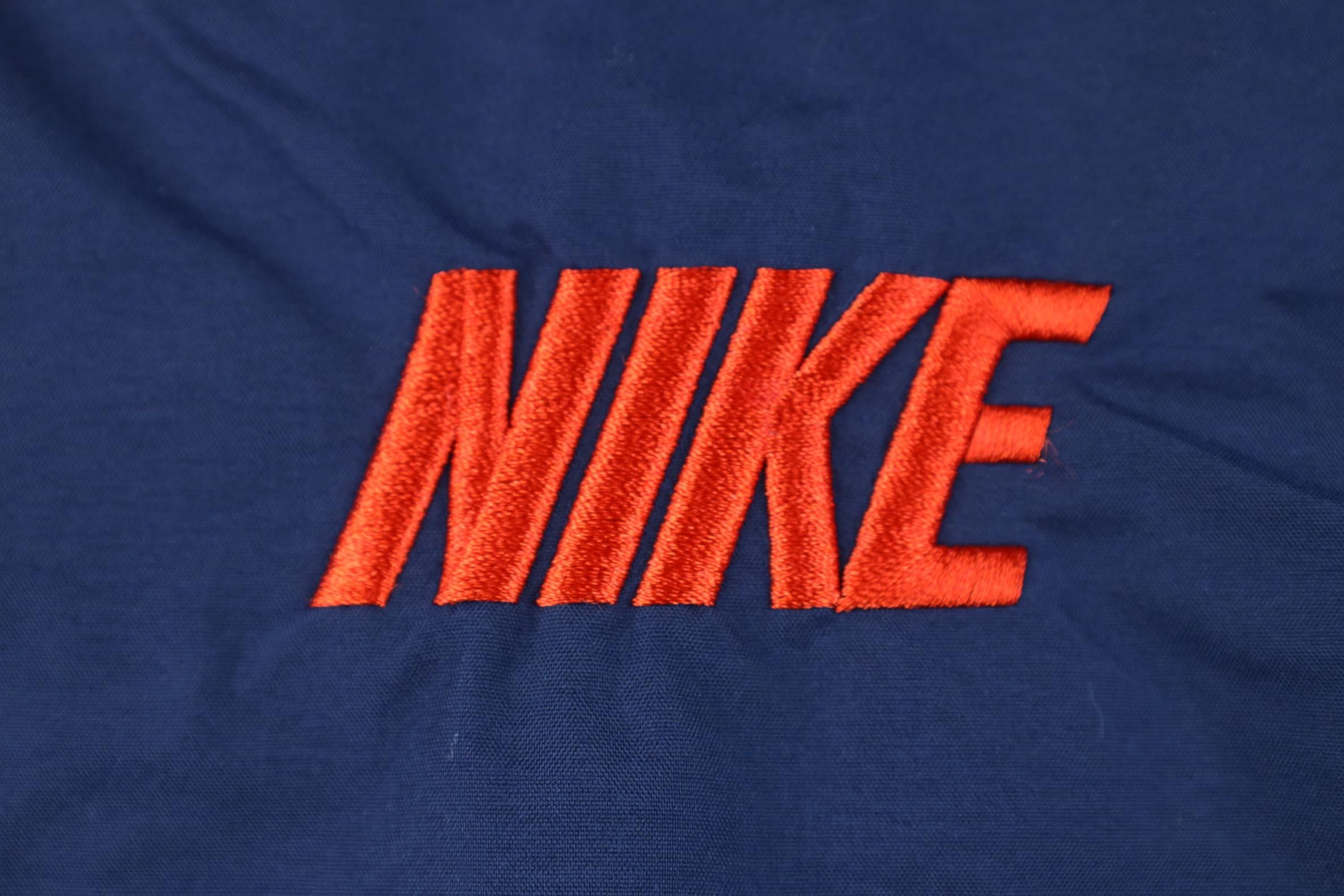 Nike Vintage Y2K Nike Scott Mini Swoosh Lined Windbreaker Jacket Size US L / EU 52-54 / 3 - 12 Thumbnail