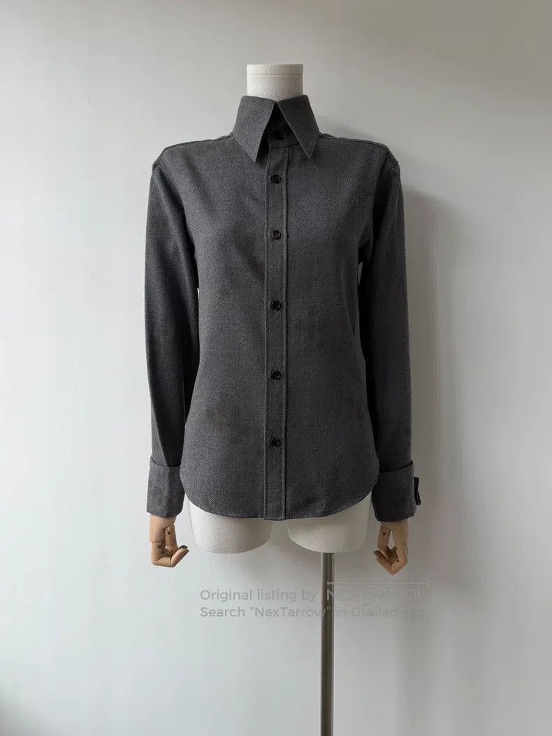 Yohji Yamamoto Yohji Yamamoto 08 SS Wool Plant Dye Shirt Size US L / EU 52-54 / 3 - 1 Thumbnail