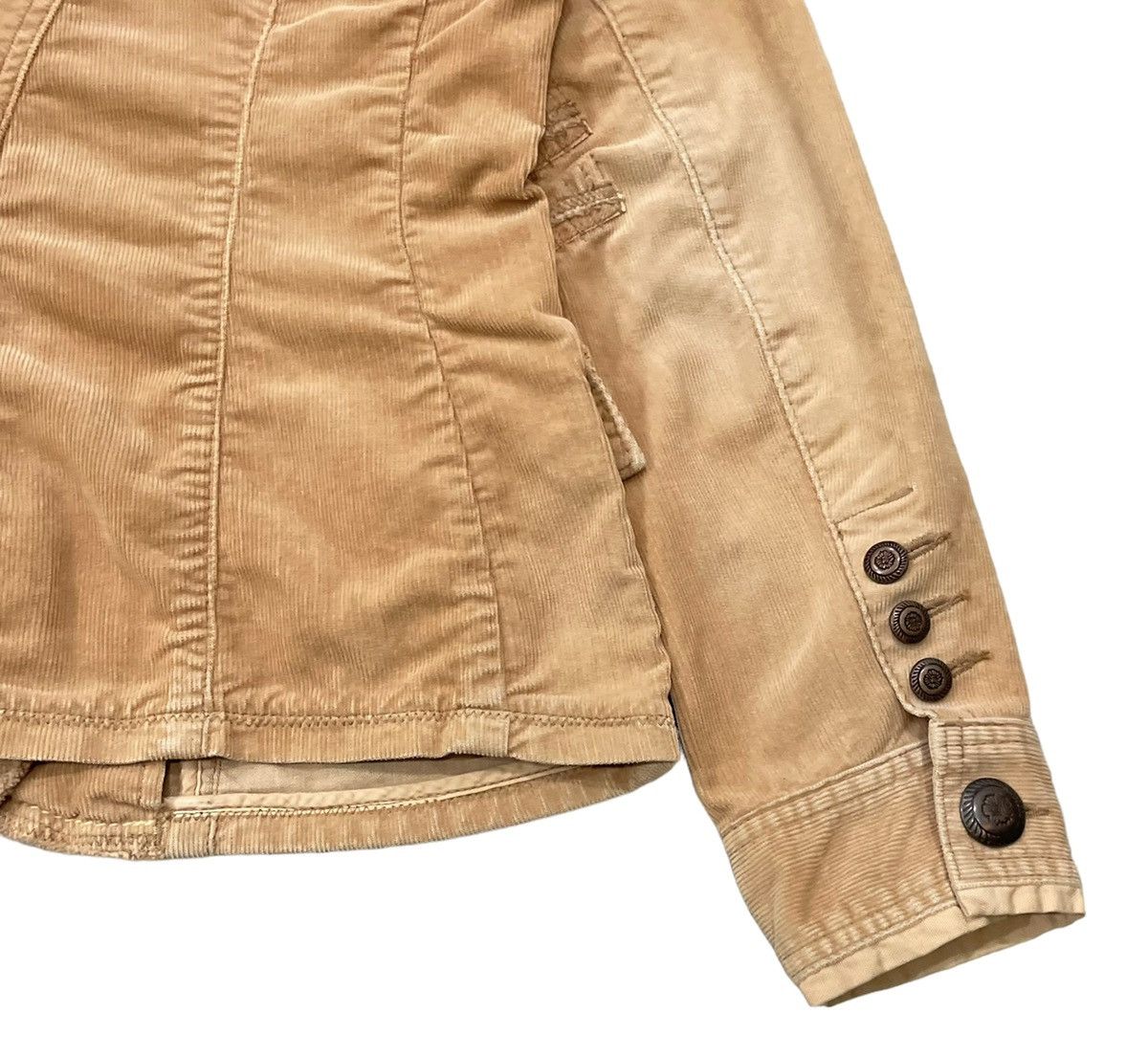 Marithe + Francois Girbaud Vintage Marithe Francois Girbaud Corduroy Jacket Size XS / US 0-2 / IT 36-38 - 12 Thumbnail