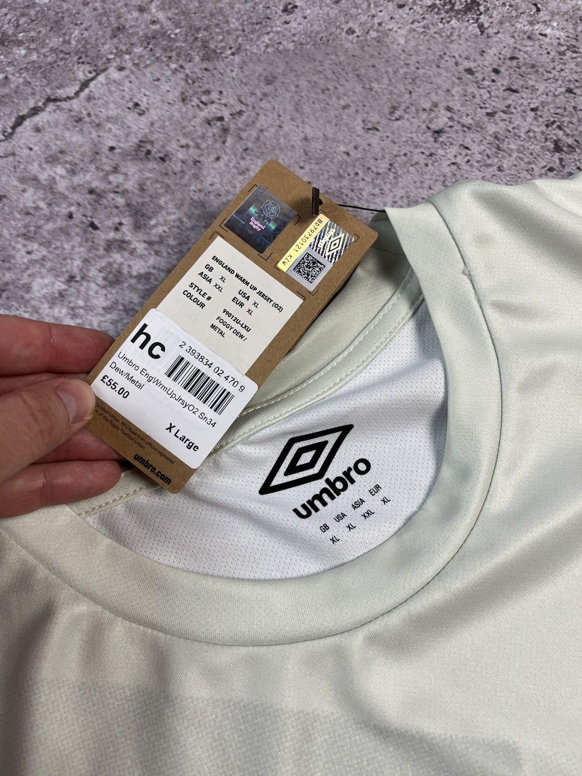 Umbro Umbro England Warm Up Jersey Pro Training Size US XL / EU 56 / 4 - 7 Thumbnail
