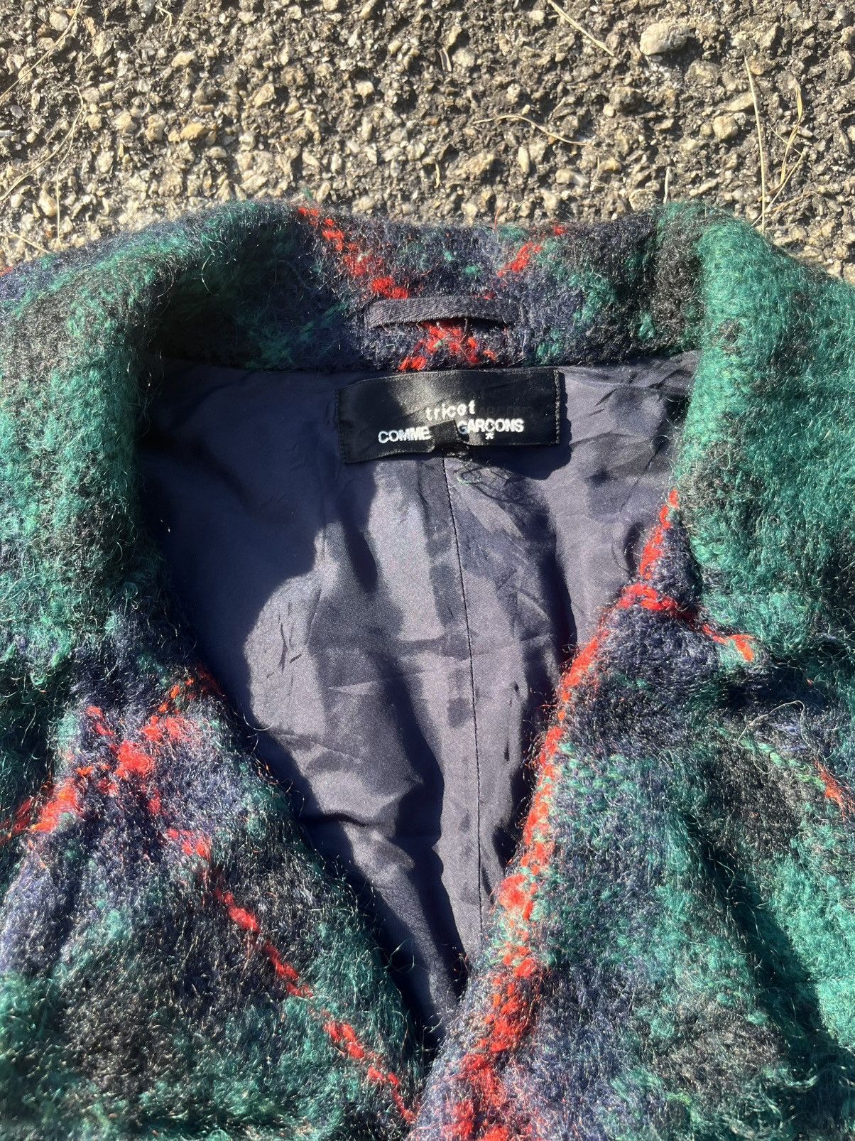 Comme des Garcons Tricot Comme des Garcons mohair checker jacket Size US M / EU 48-50 / 2 - 5 Thumbnail