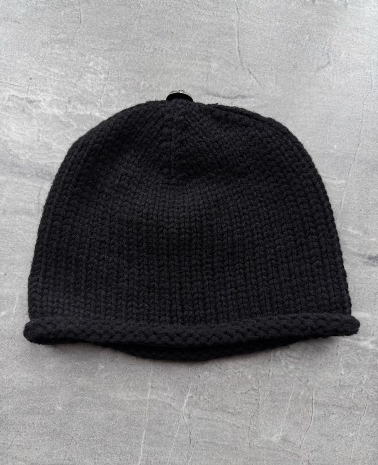 Chrome Hearts Chrome Hearts Scout Flower Leather Applique Beanie Size ONE SIZE - 2 Thumbnail