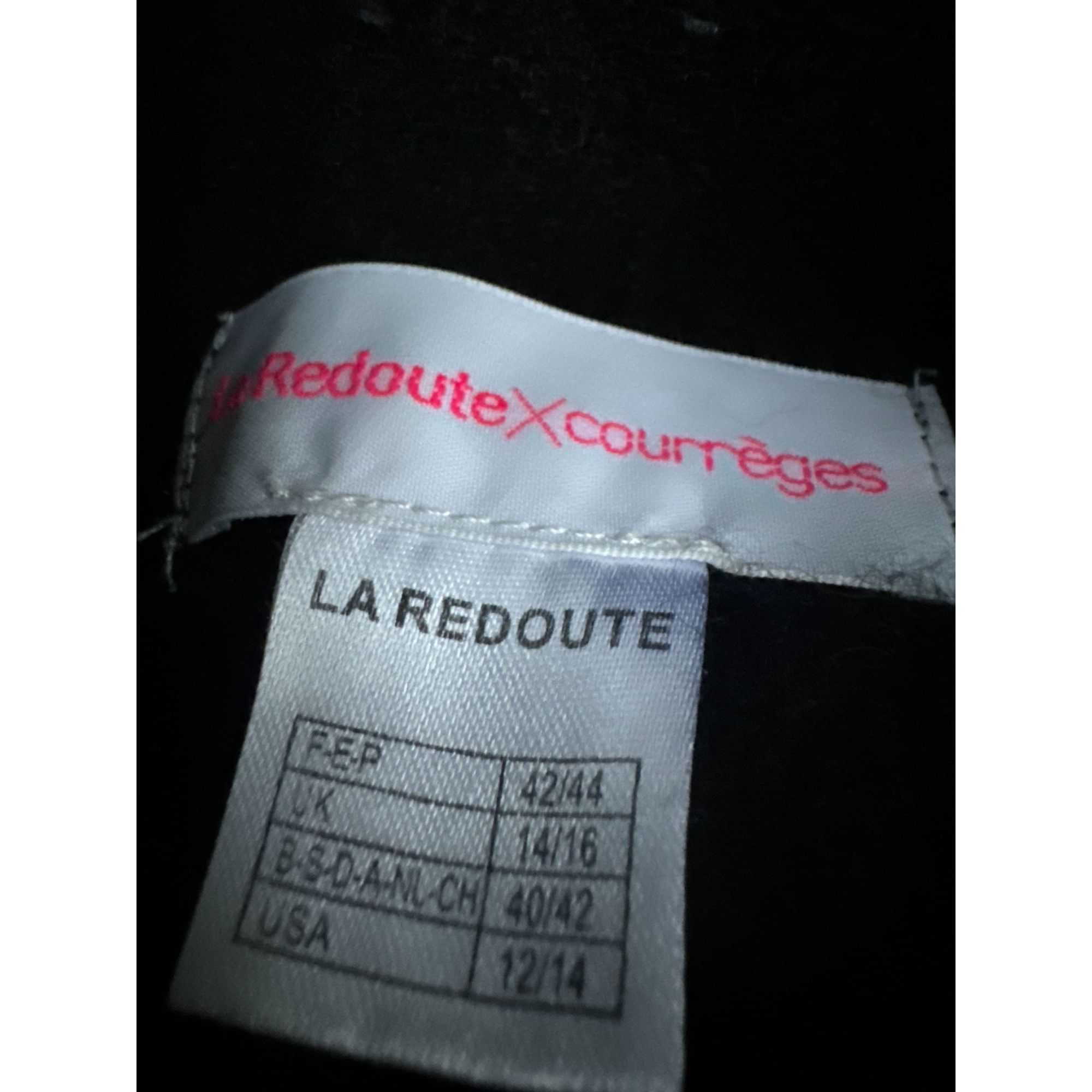 Courreges Black Cashmere Sweater Size S / US 4 / IT 40 - 6 Thumbnail