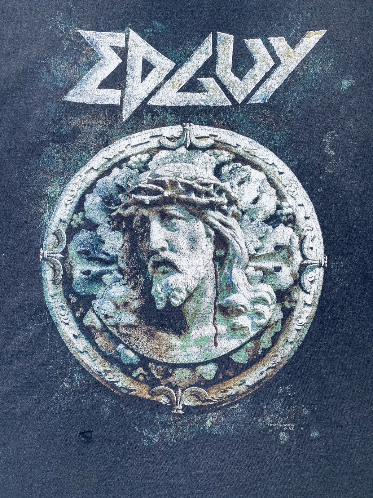 Band Tees Vintage Y2k Edguy Tinnitus Metal Band Jesus Tees Size US XL / EU 56 / 4 - 3 Thumbnail