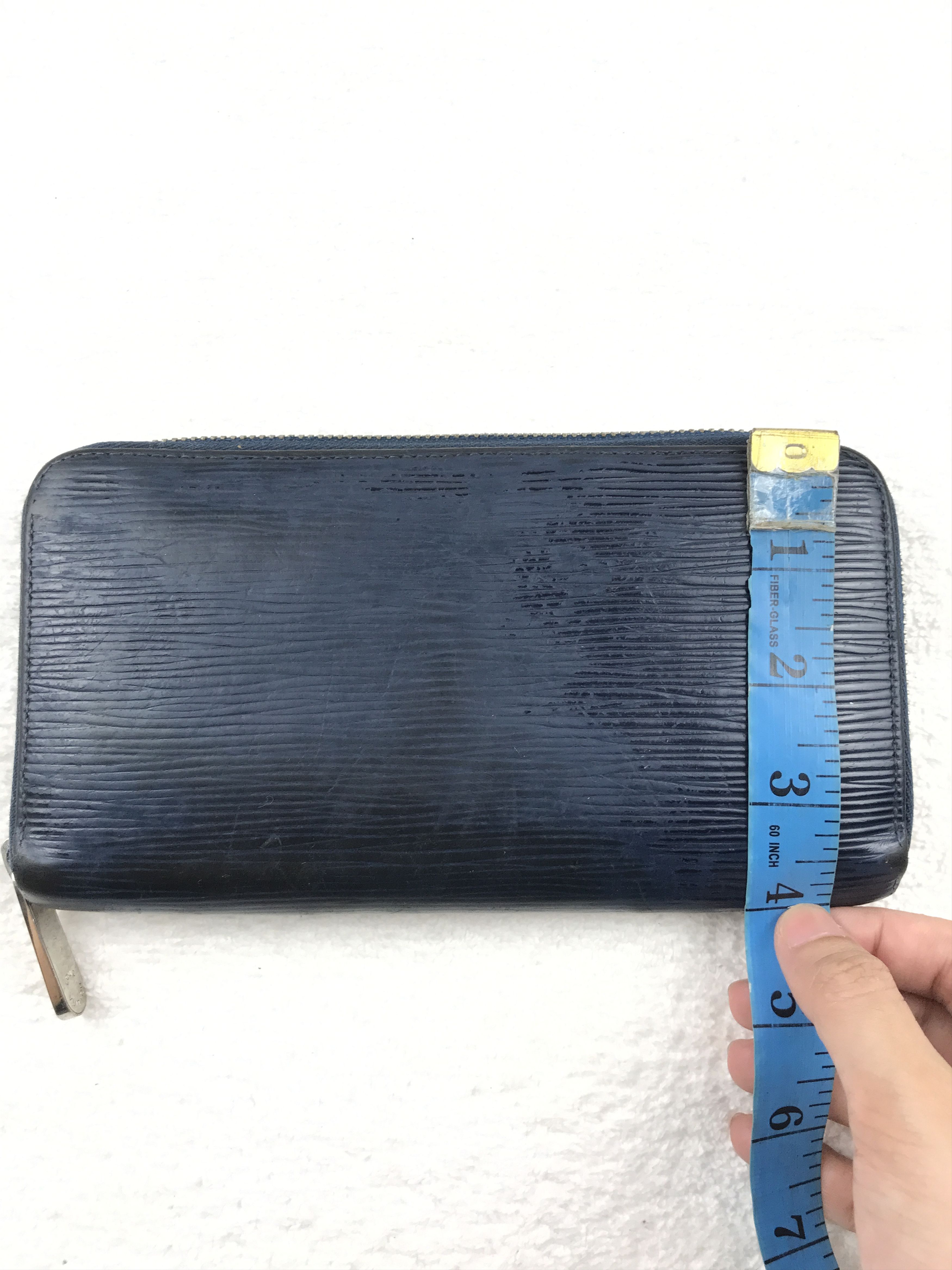 Louis Vuitton Zip Around Long Wallet Epi Leather