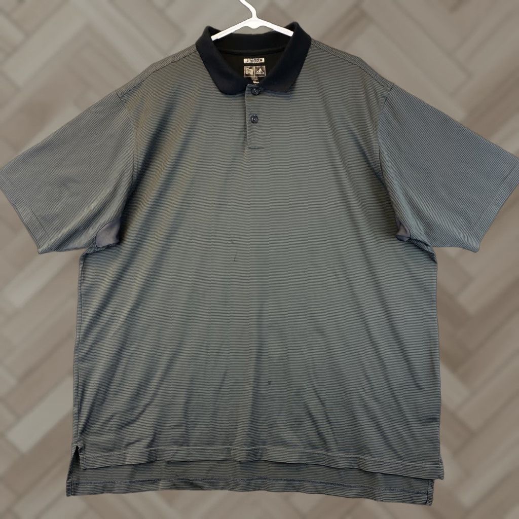 Adidas Adidas Climalite Men's Gray Short Sleeve Polo Golf Shirt 2XL - / 64-1 Size US XXL / EU 58 / 5 - 1 Thumbnail