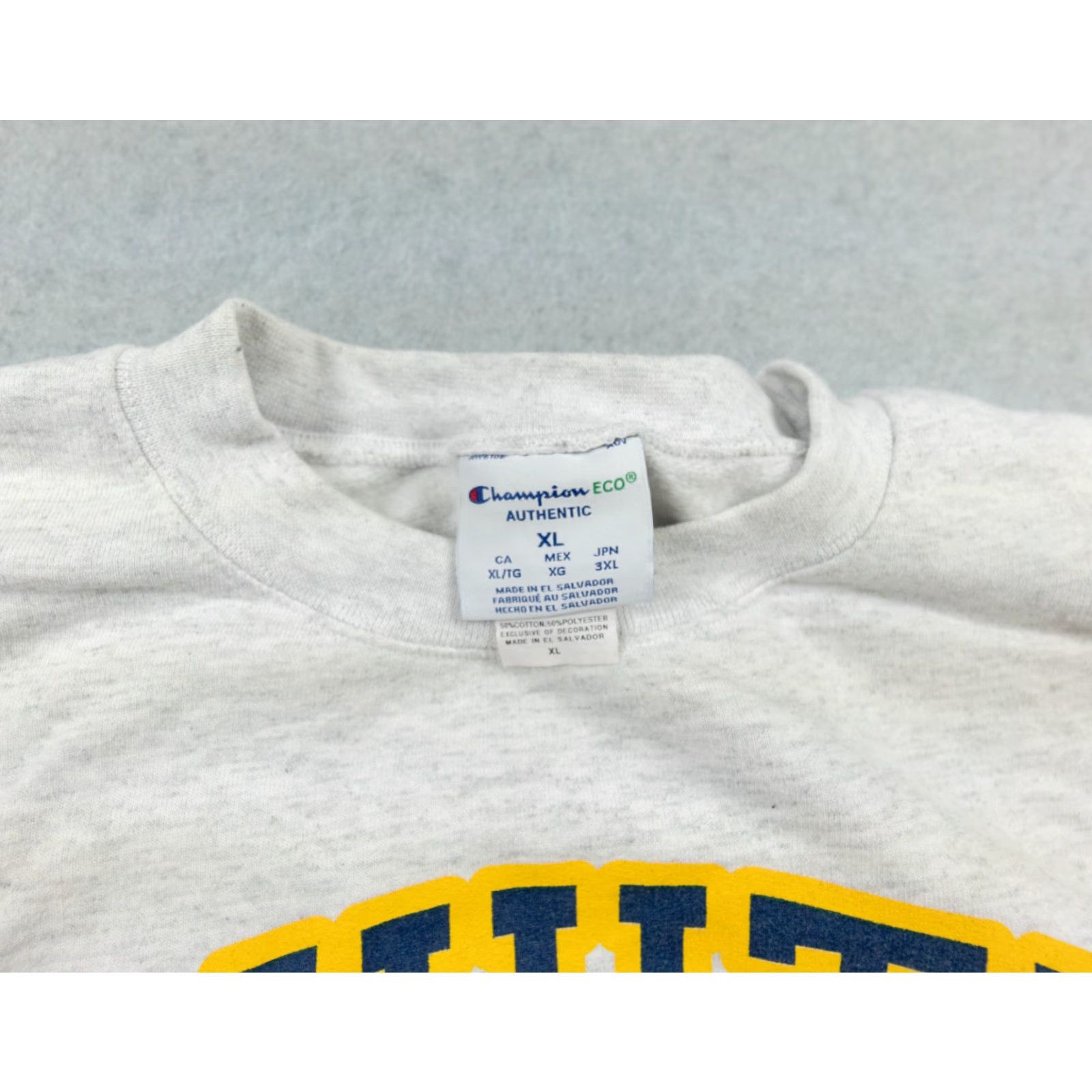 Champion Champion Sweatshirt Adult XL Gray Crewneck Pullover Logo Size US XL / EU 56 / 4 - 6 Thumbnail