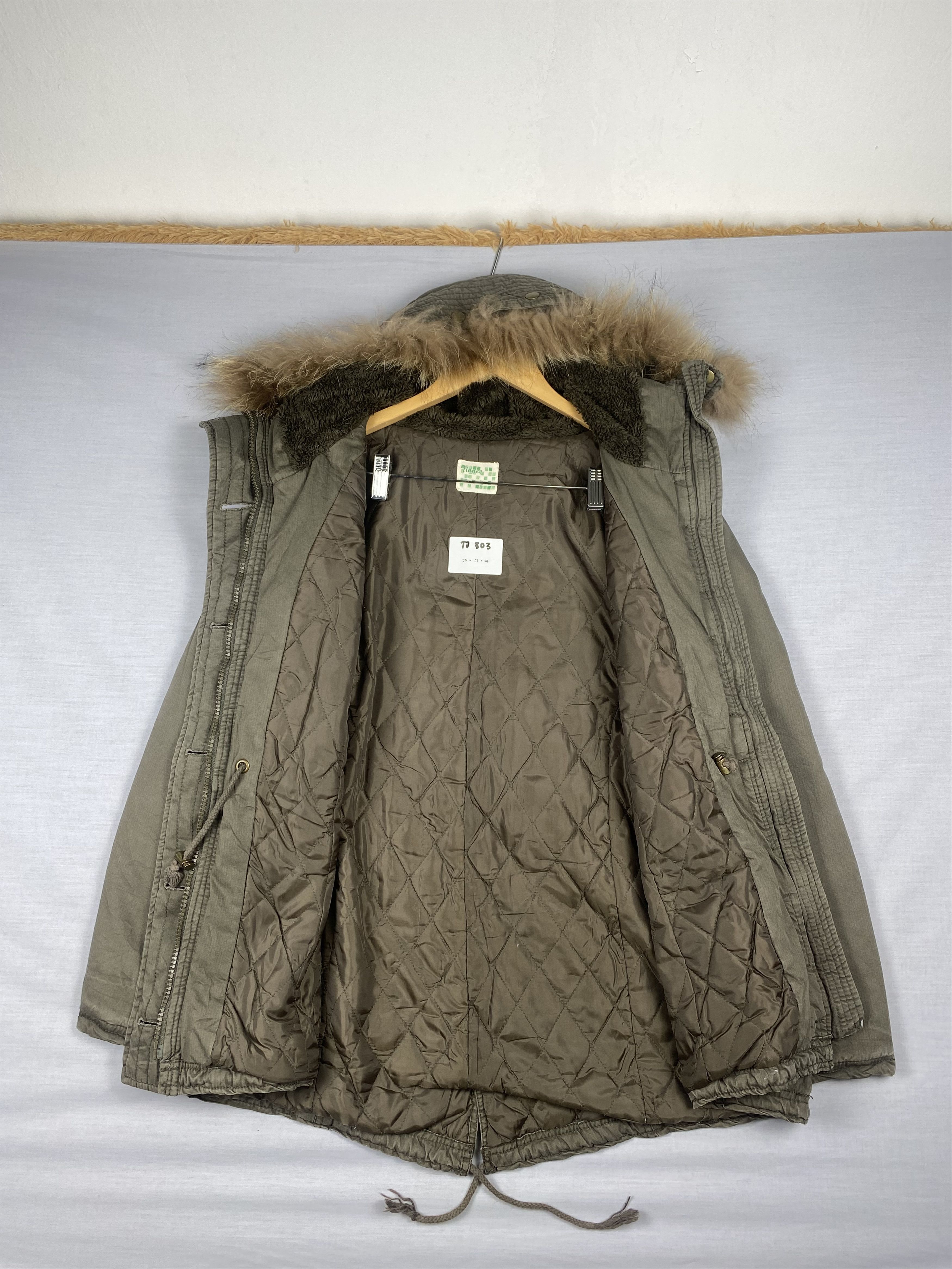Japanese Brand Vintage Jinnee Sherpa Hoodie Zip Up Parka Jacket Size US XL / EU 56 / 4 - 4 Thumbnail