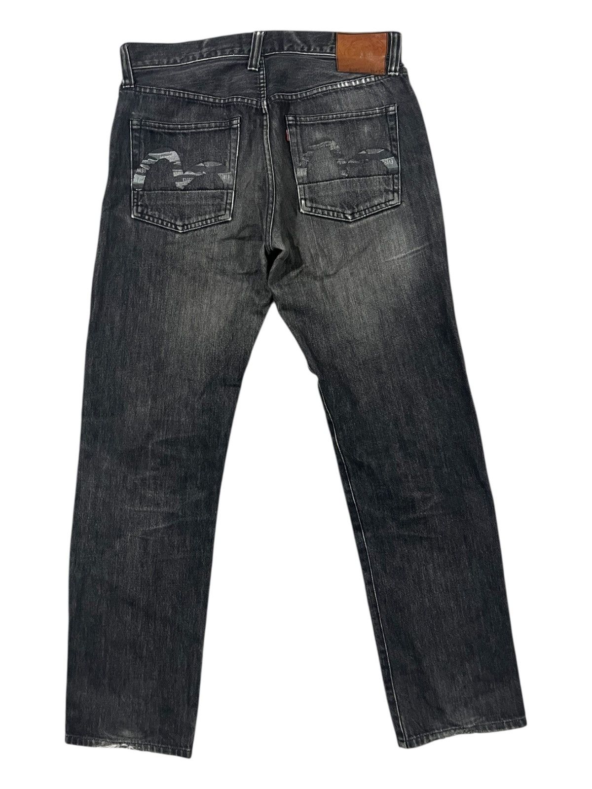 Evisu 2000 Evisu Japan Camouflage Seagull Daicock Logo Denim Jeans Size US 32 / EU 48 - 2 Thumbnail