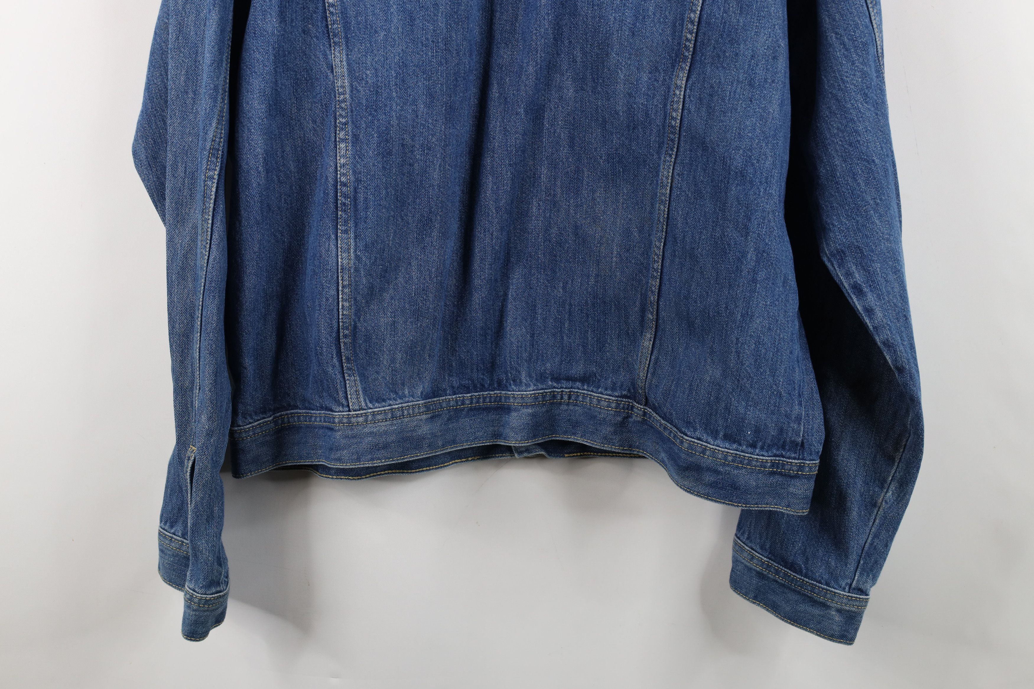 Vintage Vintage 90s Y2K Streetwear Denim Jean Trucker Jacket Blue Size US XL / EU 56 / 4 - 15 Thumbnail