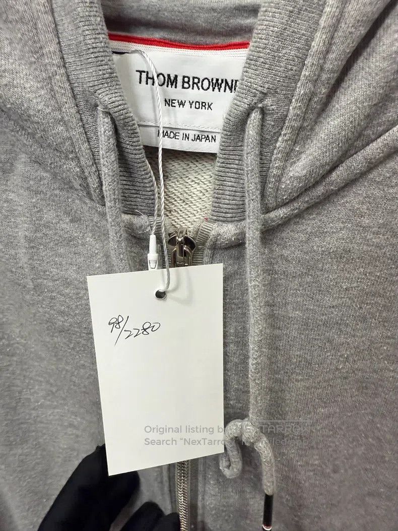 Thom Browne Thom Browne A coat with a zipper and a hat Size US S / EU 44-46 / 1 - 6 Thumbnail