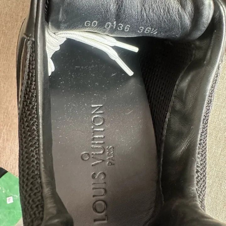 Louis Vuitton Louis Vuitton Classic Black Casual Sneakers -2508 Size US 6.5 / EU 39-40 - 5 Thumbnail