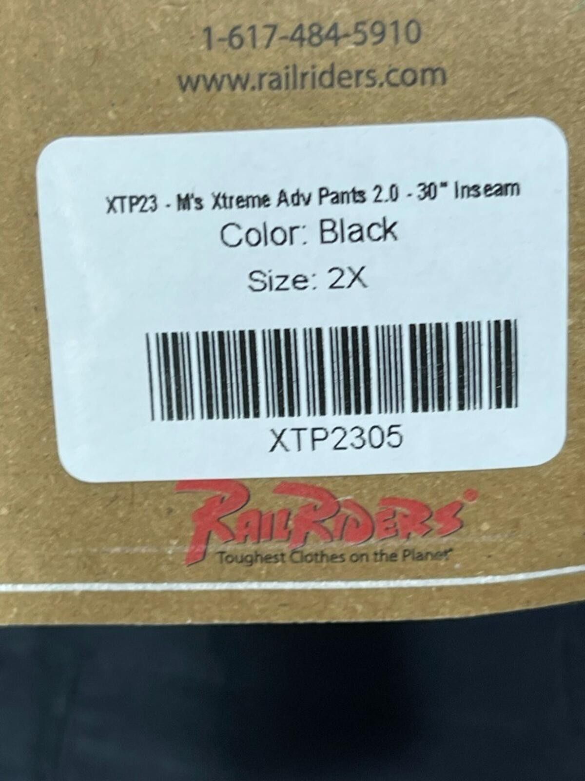 Other RailRiders LOA Men's X-treme Adventure Pants 2.0 2X MSRP$130 Size US 40 / EU 56 - 3 Thumbnail