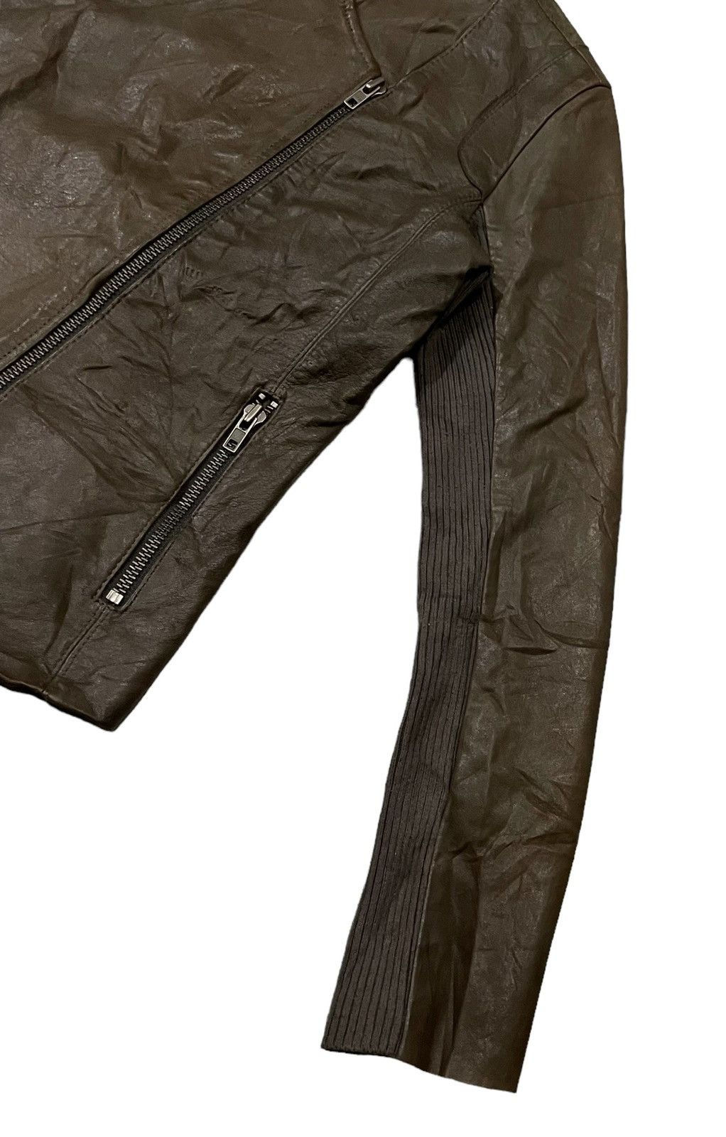 Zadig & Voltaire Vintage Zadig & Voltaire Lukas Lamb Leather Jacket Size XS / US 0-2 / IT 36-38 - 7 Thumbnail
