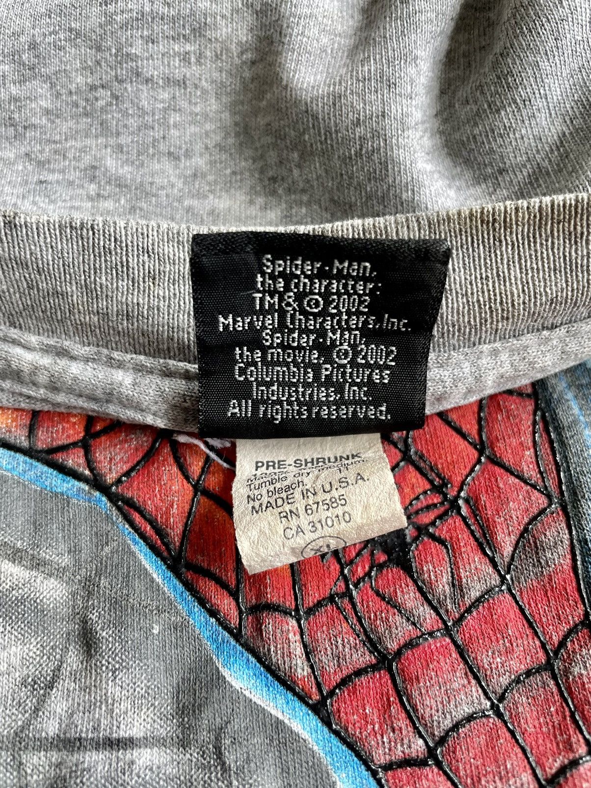 Marvel Comics Very Rare Spider Man 2002 Promo Movie Size US XL / EU 56 / 4 - 5 Thumbnail