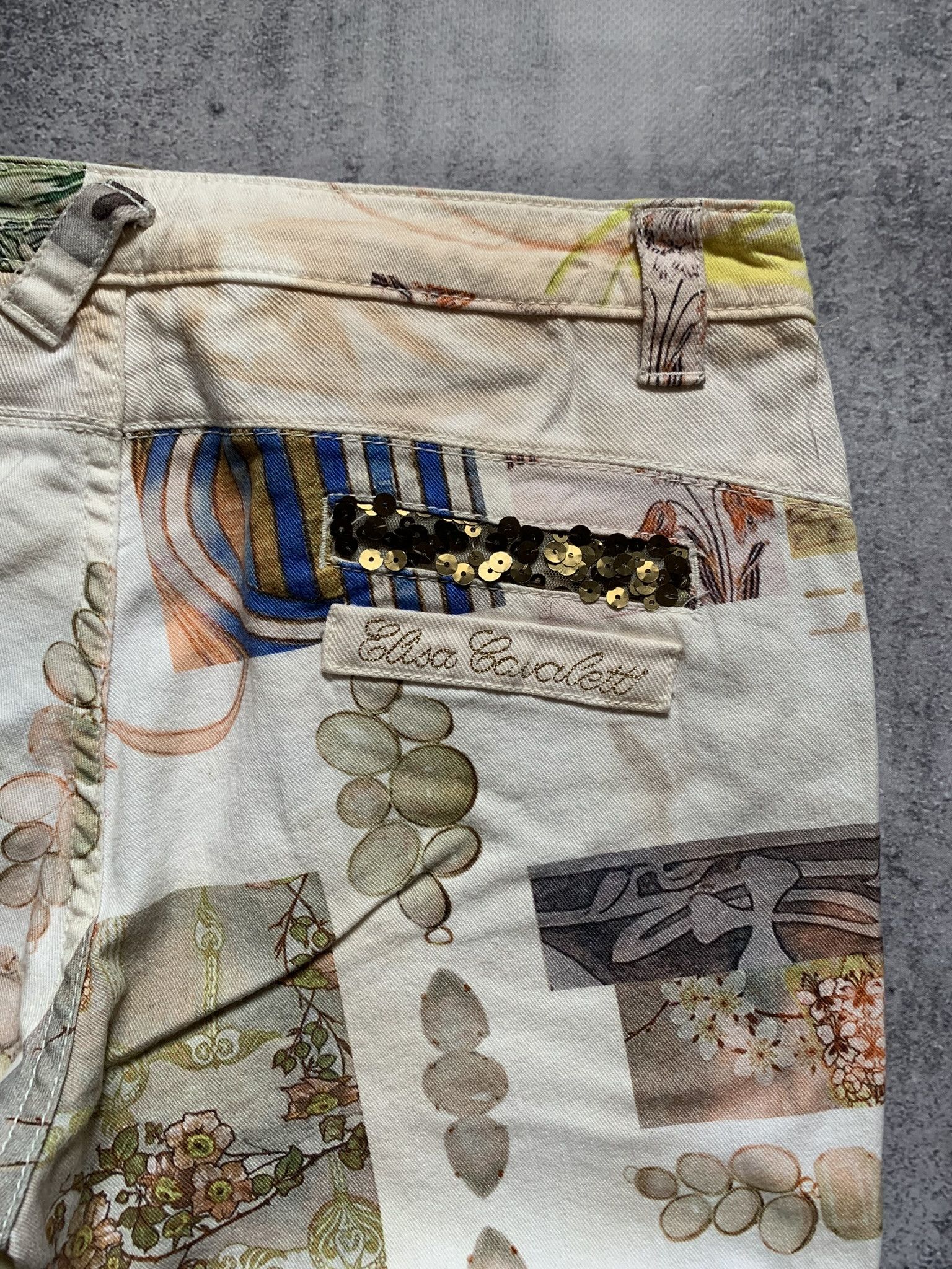 Elisa Cavaletti Elisa Cavaletti Overprinted Pants Womens 32 Size 32" / US 10 / IT 46 - 11 Thumbnail