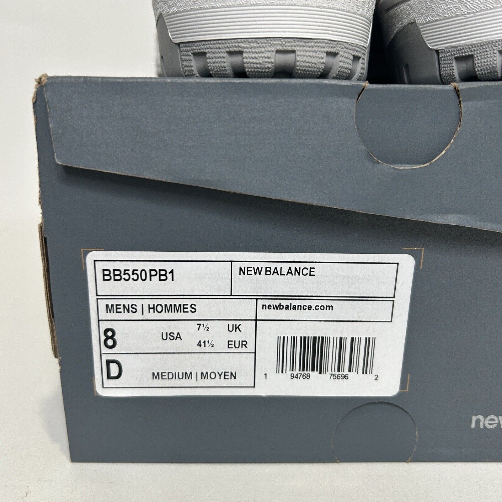 New Balance New Balance 550 “White Grey” 2024 Size US 8 / EU 41 - 5 Thumbnail