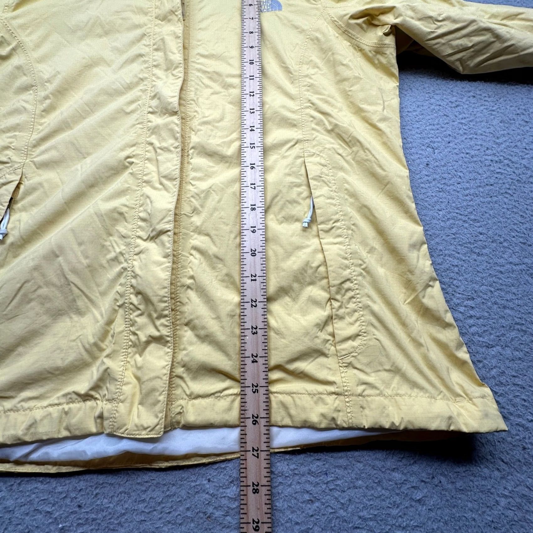 The North Face The North Face Hyvent Windbreaker Jacket Womens XL Yellow Hooded Full Zip Nylon Size XL / US 12-14 / IT 48-50 - 5 Thumbnail