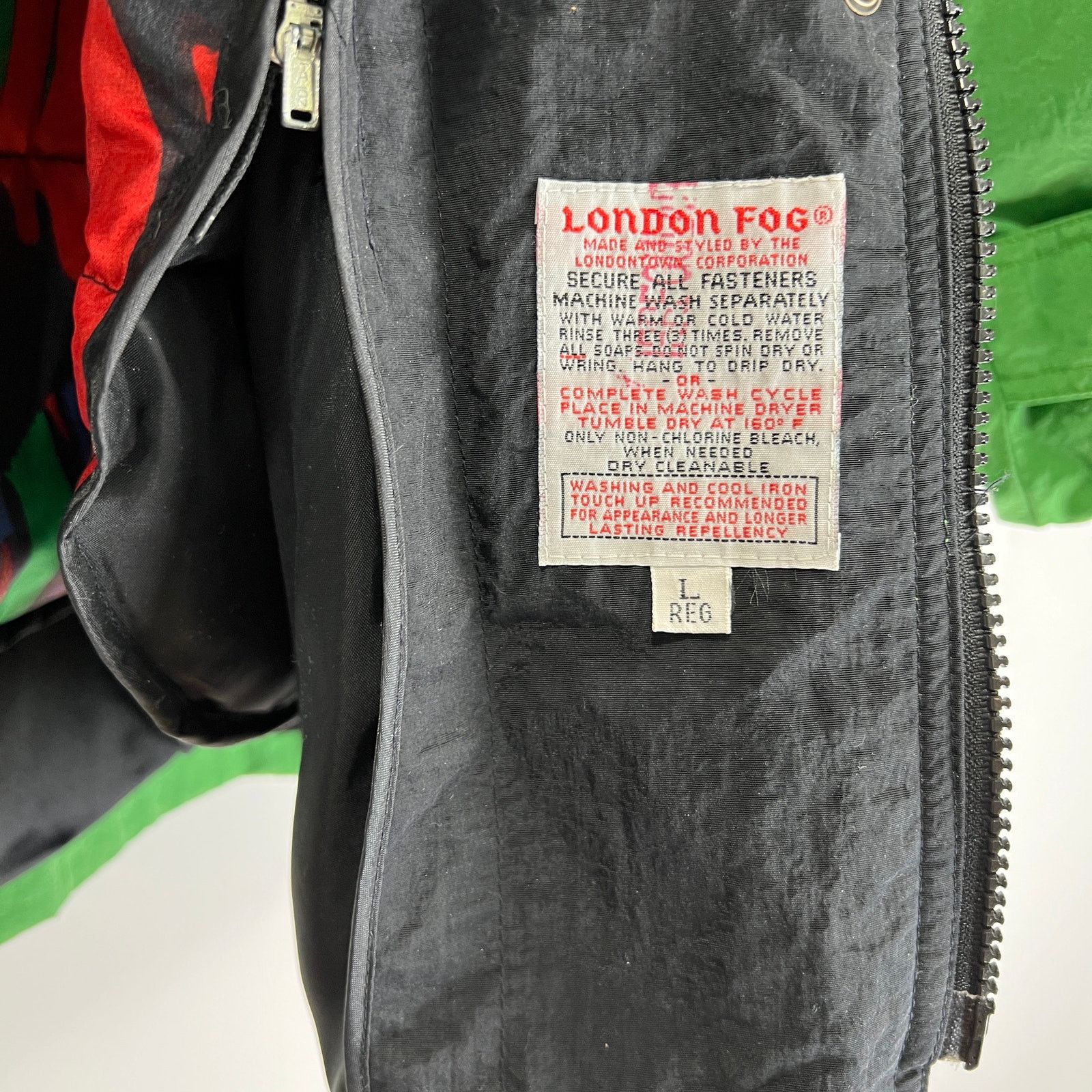 Vintage Vintage 80s Down Ski Coat London Fog Kelly Green Size L / US 10 / IT 46 - 8 Thumbnail