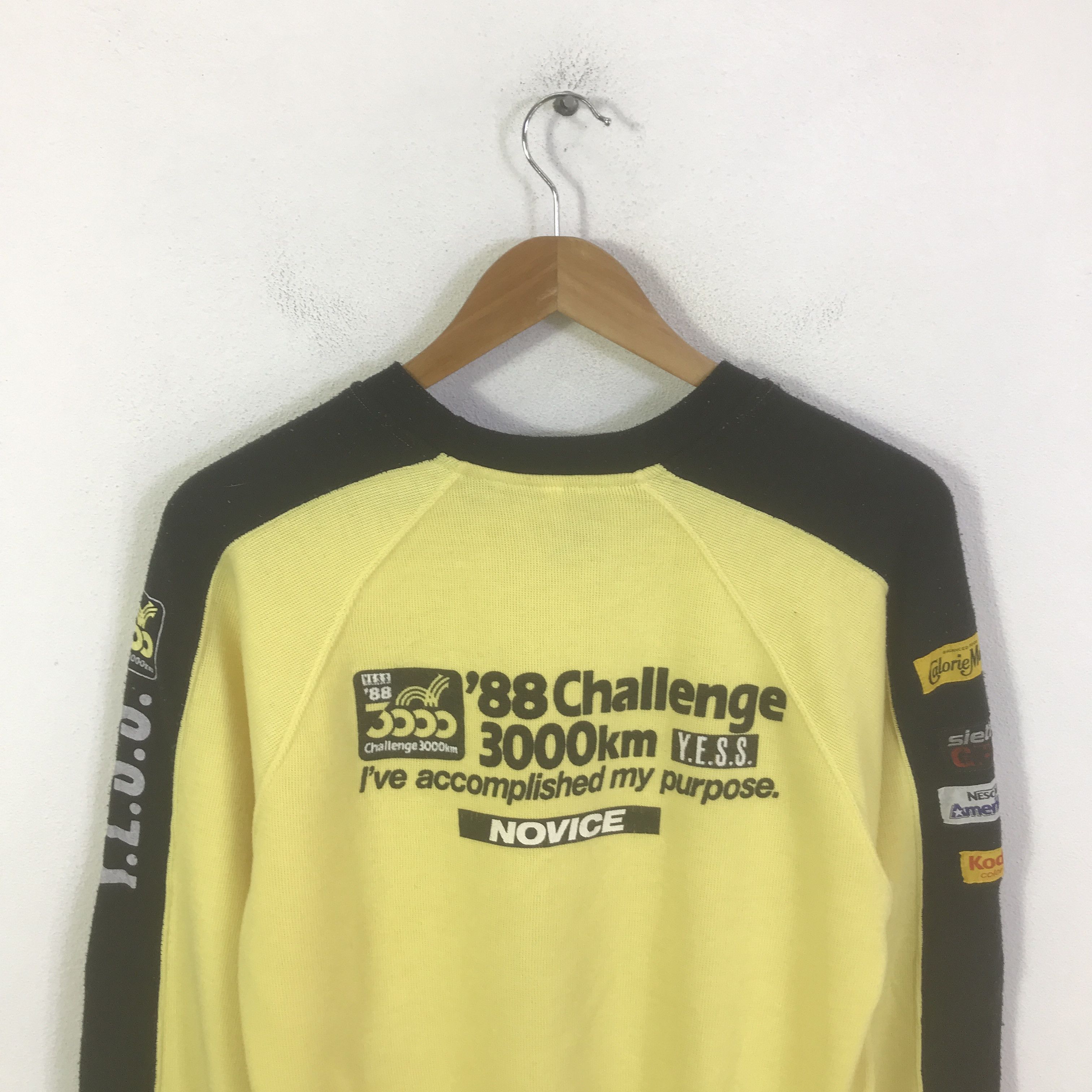 Yamaha 90s vtg yamaha '88 challenge sweatshirt K128B4 Size US S / EU 44-46 / 1 - 2 Thumbnail